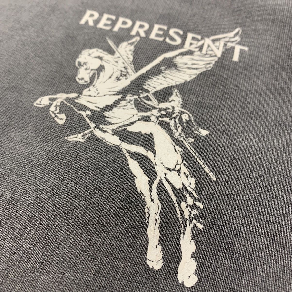 Represent Clo. Represent XXS Hoodie Mascot Initial Vintage Grey Hoodie Size US XXS / EU 40 - 6 Thumbnail