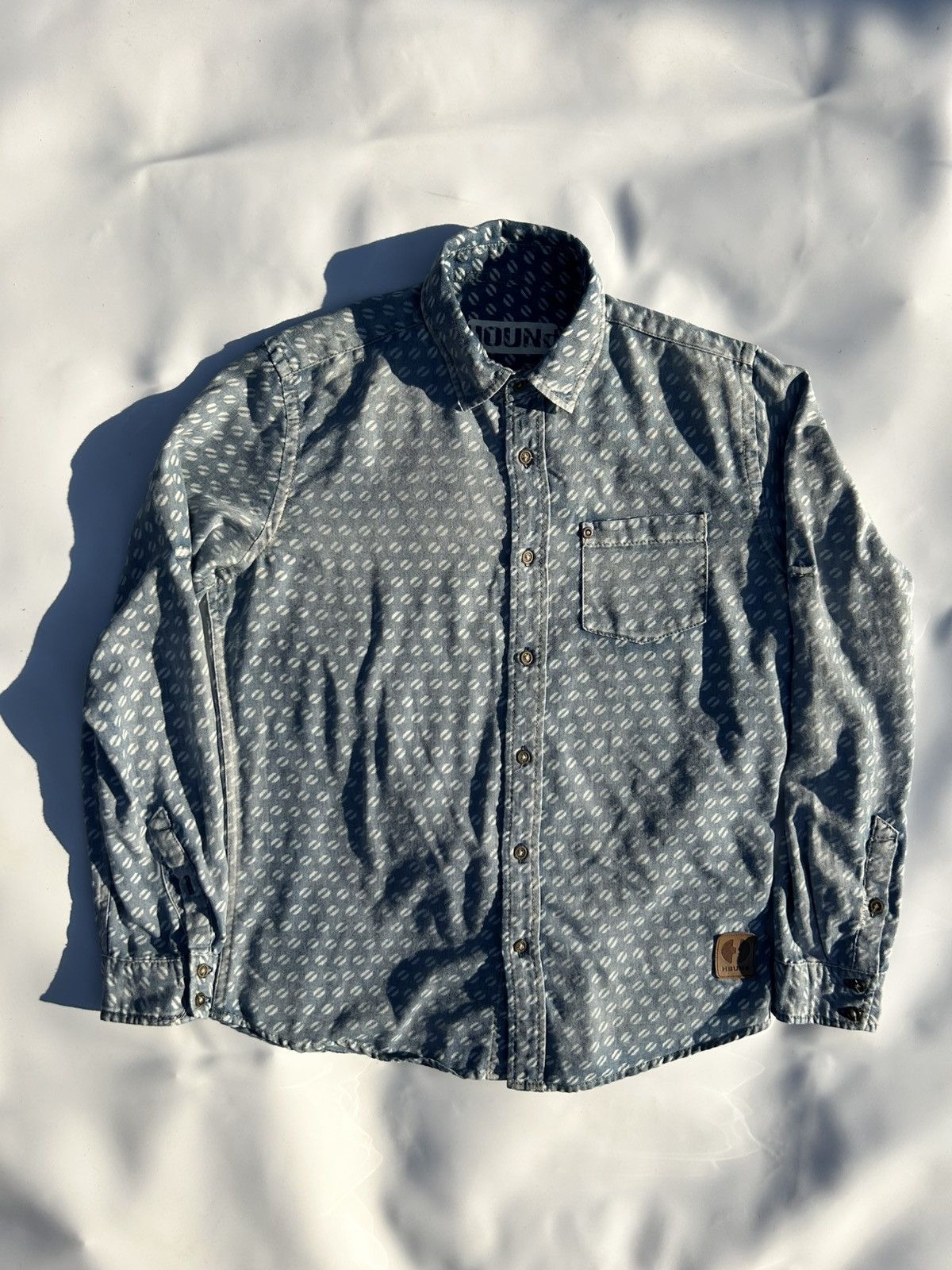 Other Hound Shirt Coffee Beans Print Denim-like Size S Size US S / EU 44-46 / 1 - 1 Thumbnail