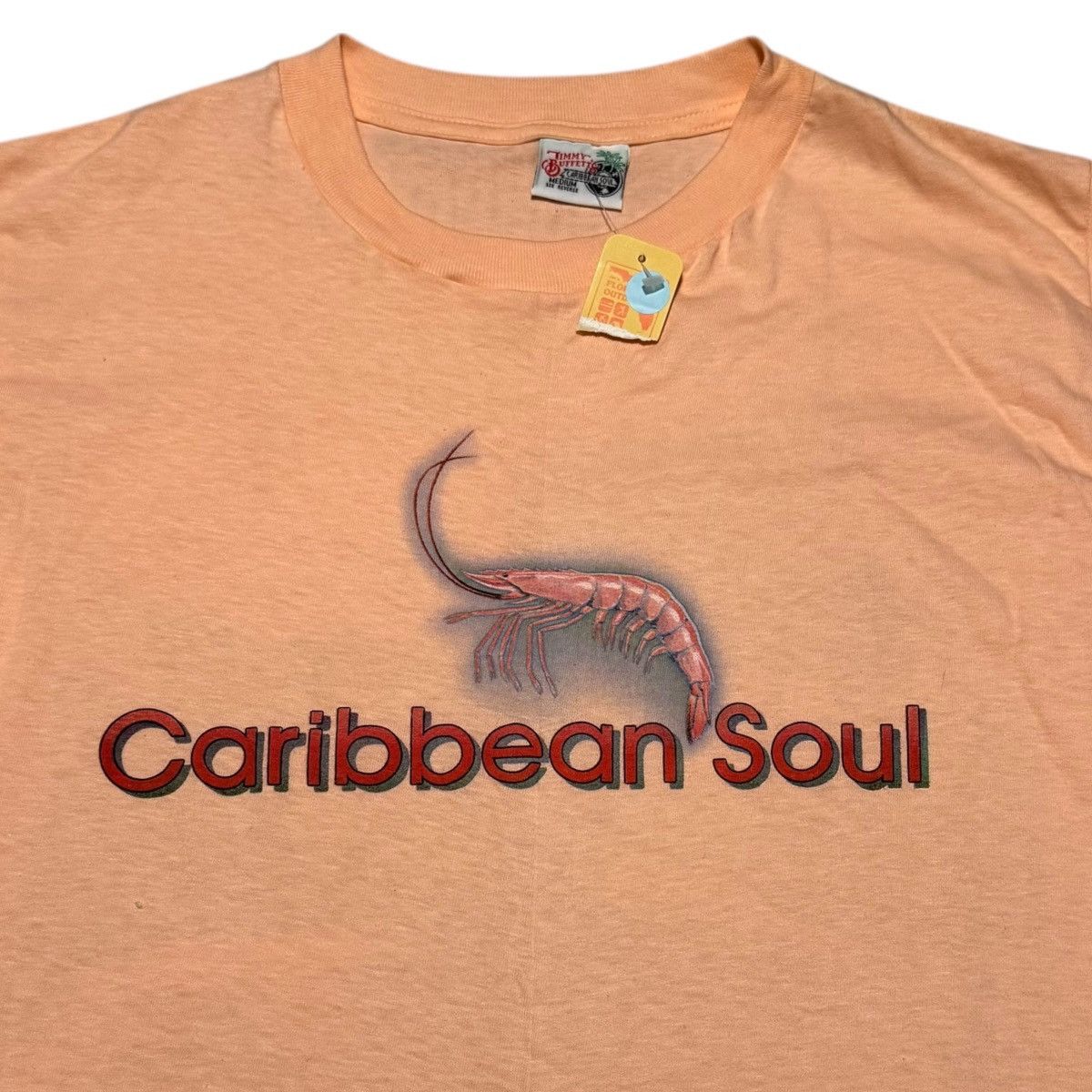 Vintage NWT 1988 Jimmy Buffet's Caribbean Soul Shirt Men's Medium Size US M / EU 48-50 / 2 - 2 Thumbnail