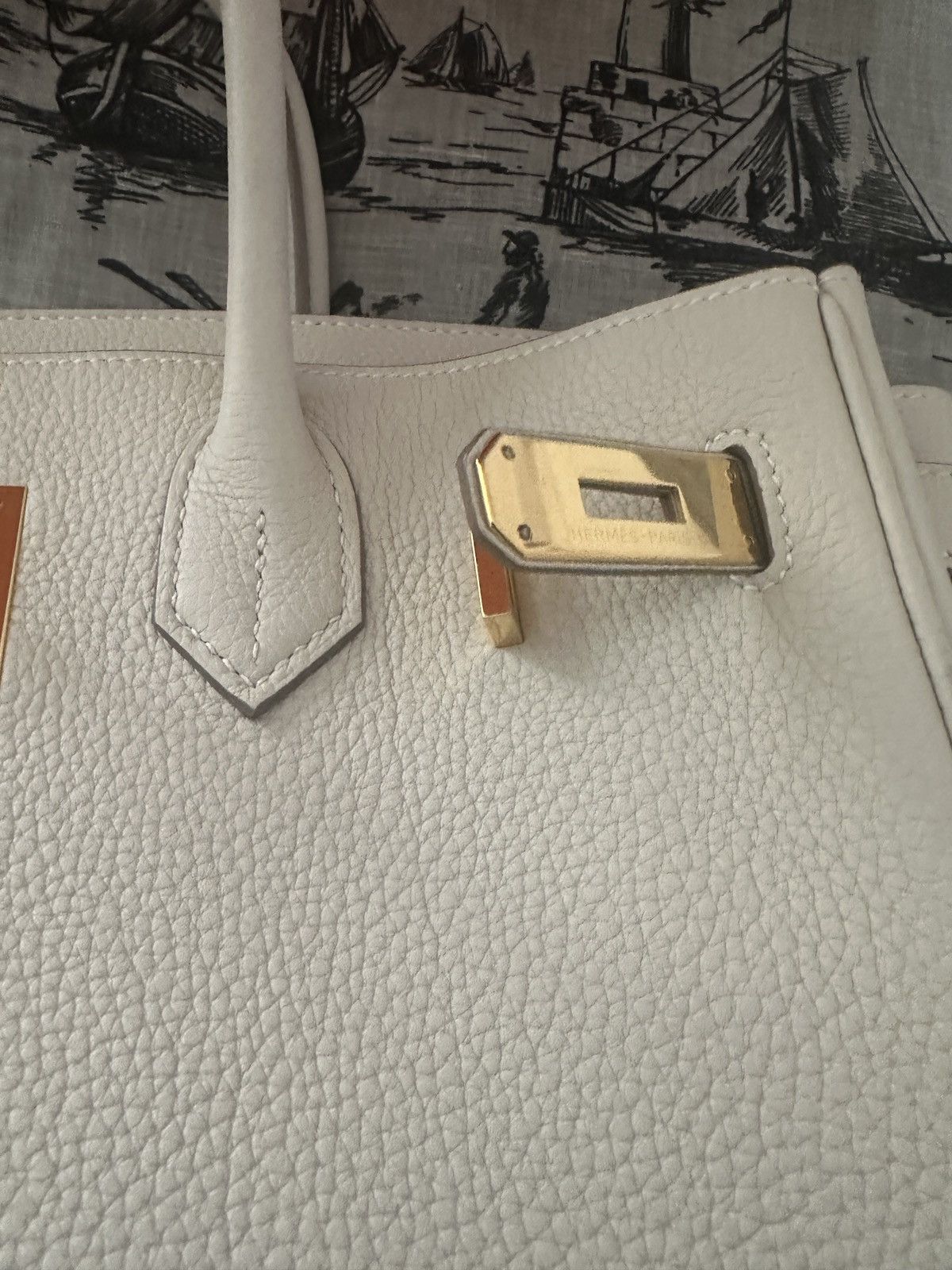 Hermes Hermes Birkin 30Togo Handbag w gold hardware Size ONE SIZE - 10 Thumbnail
