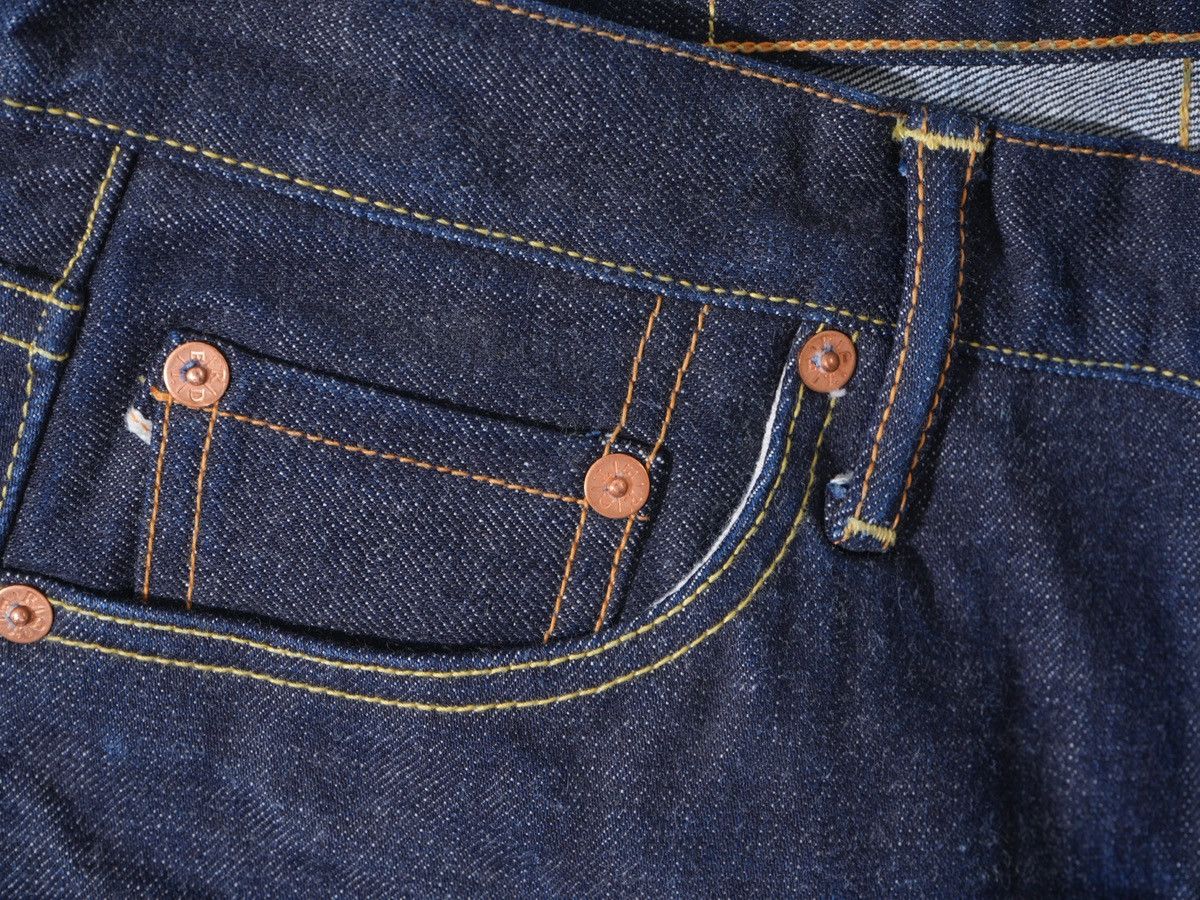 Japanese Brand Red Tornado Bronson Mfg. Blue Selvedge Denim Jeans sz 31 Size US 31 - 7 Thumbnail