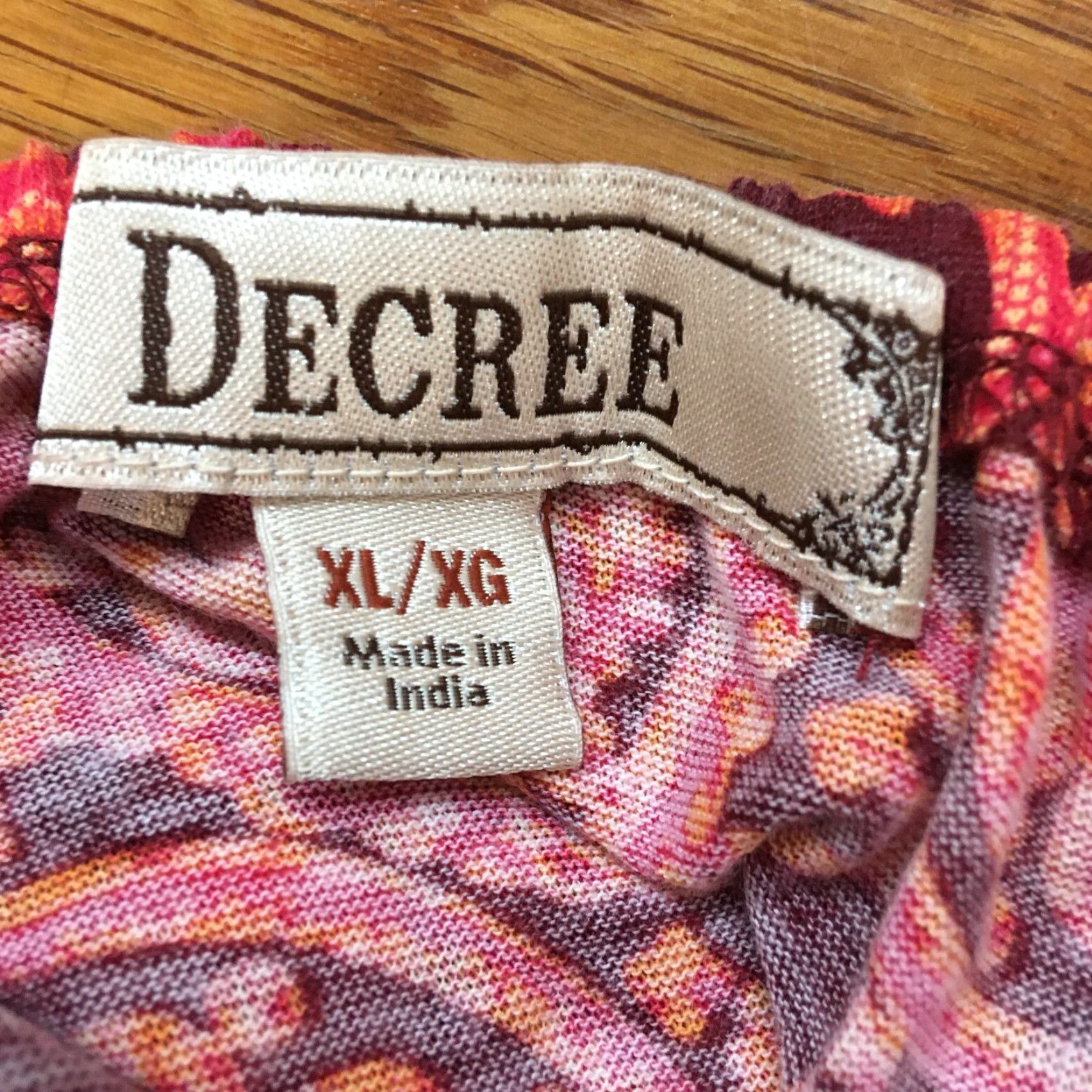 Decree Vintage Decree Women's Burgundy Paisley Print Crochet Halter Tank Top XL Size XL / US 12-14 / IT 48-50 - 6 Thumbnail