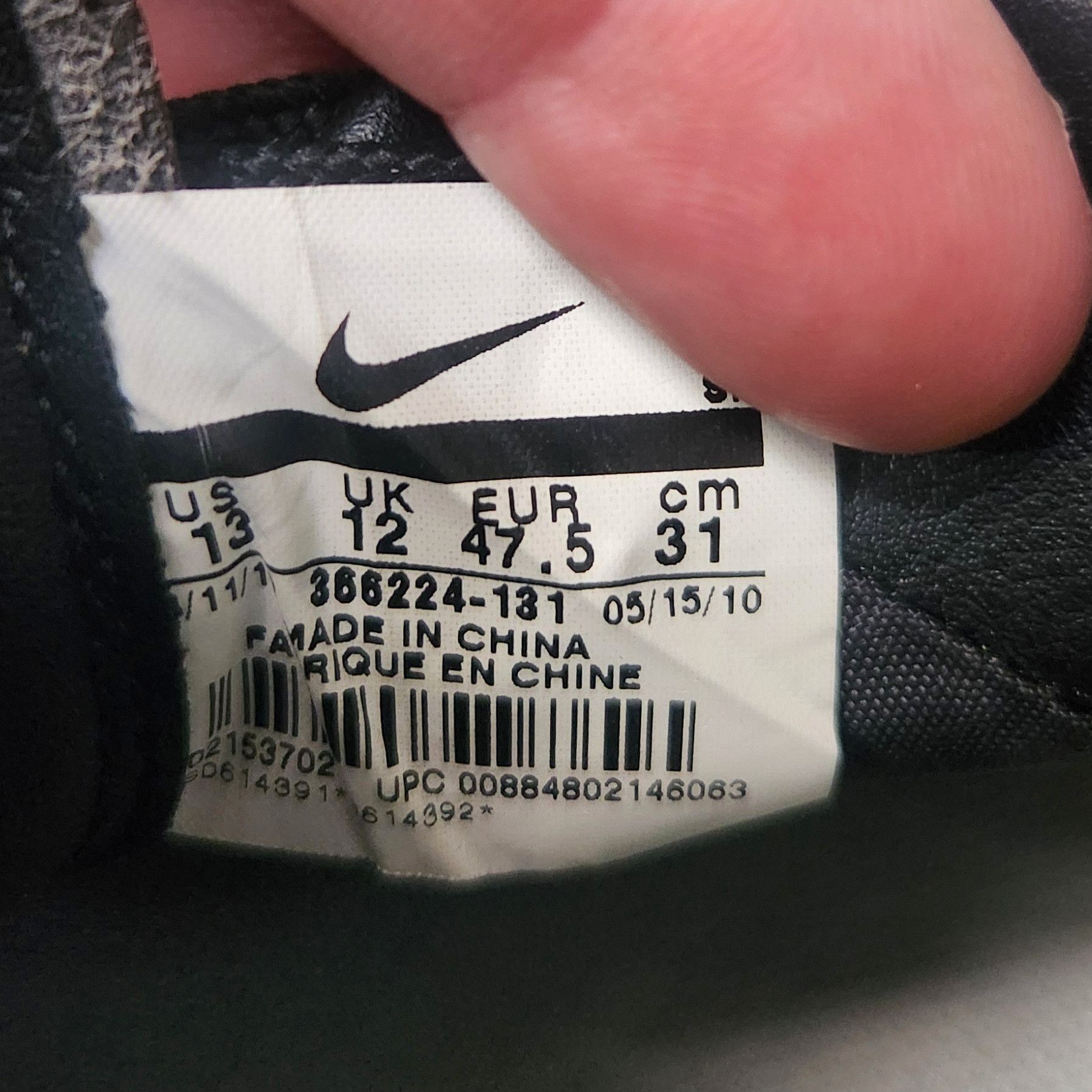 Nike × Vintage Nike CTR360 Maestri FG Football Cleats Boots size 13 Size US 13 / EU 46 - 11 Thumbnail