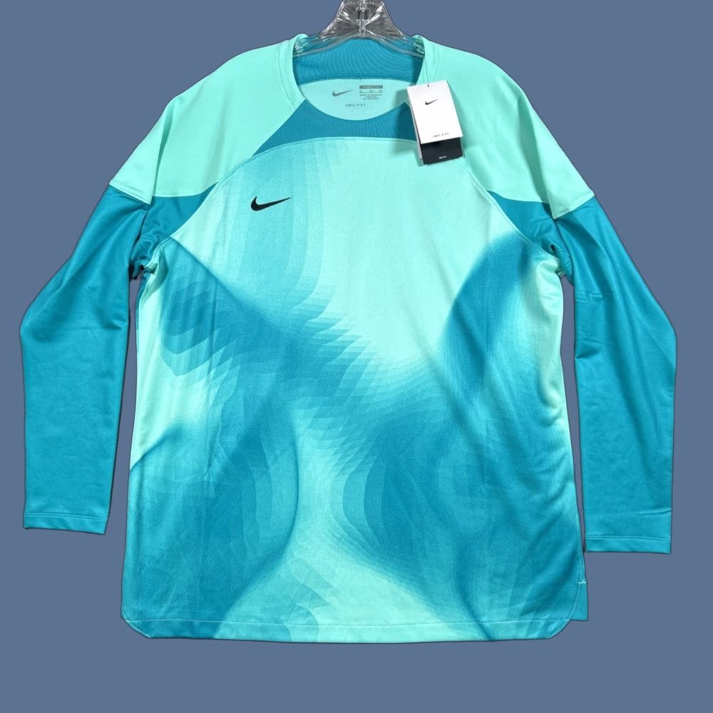 Nike Nike Dri-Fit Advantage Soccer Gardien 4 Long Sleeve Mens Size XL Slim Fit Size US XL / EU 56 / 4 - 1 Thumbnail