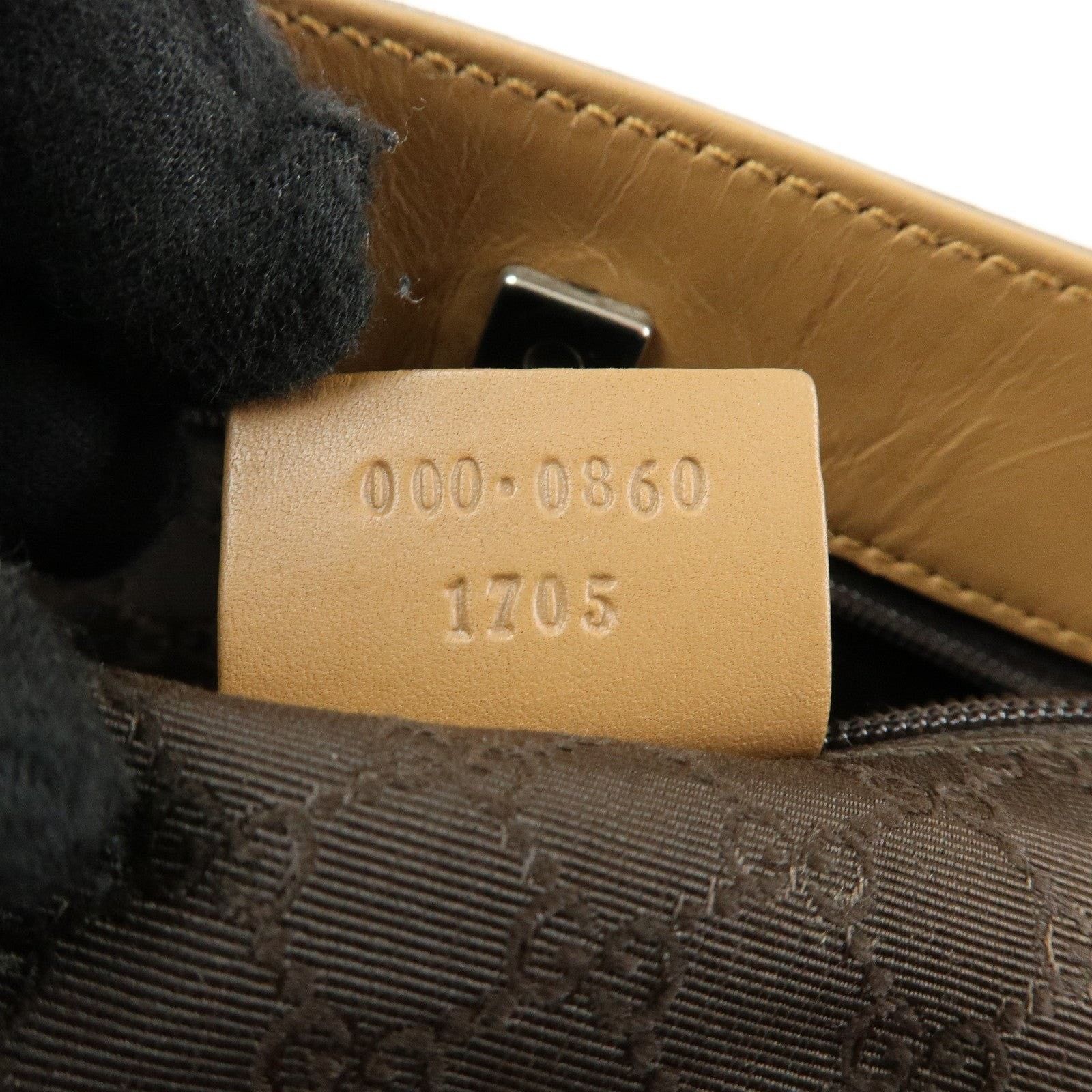 Gucci Gucci Sherry Line Calfskin Tote Tan Size ONE SIZE - 8 Thumbnail