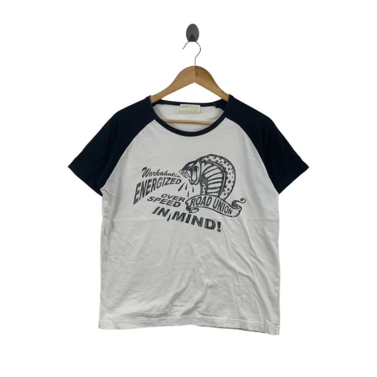 Beams Plus BEAMS PLUS Road Union Workaholic Energized Tee Shirt Top Size M / US 6-8 / IT 42-44 - 1 Thumbnail