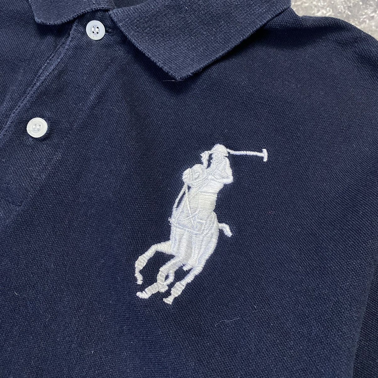 Vintage Vintage Polo Ralph Lauren 3 Big Logo hype y2k polo Size US L / EU 52-54 / 3 - 5 Thumbnail