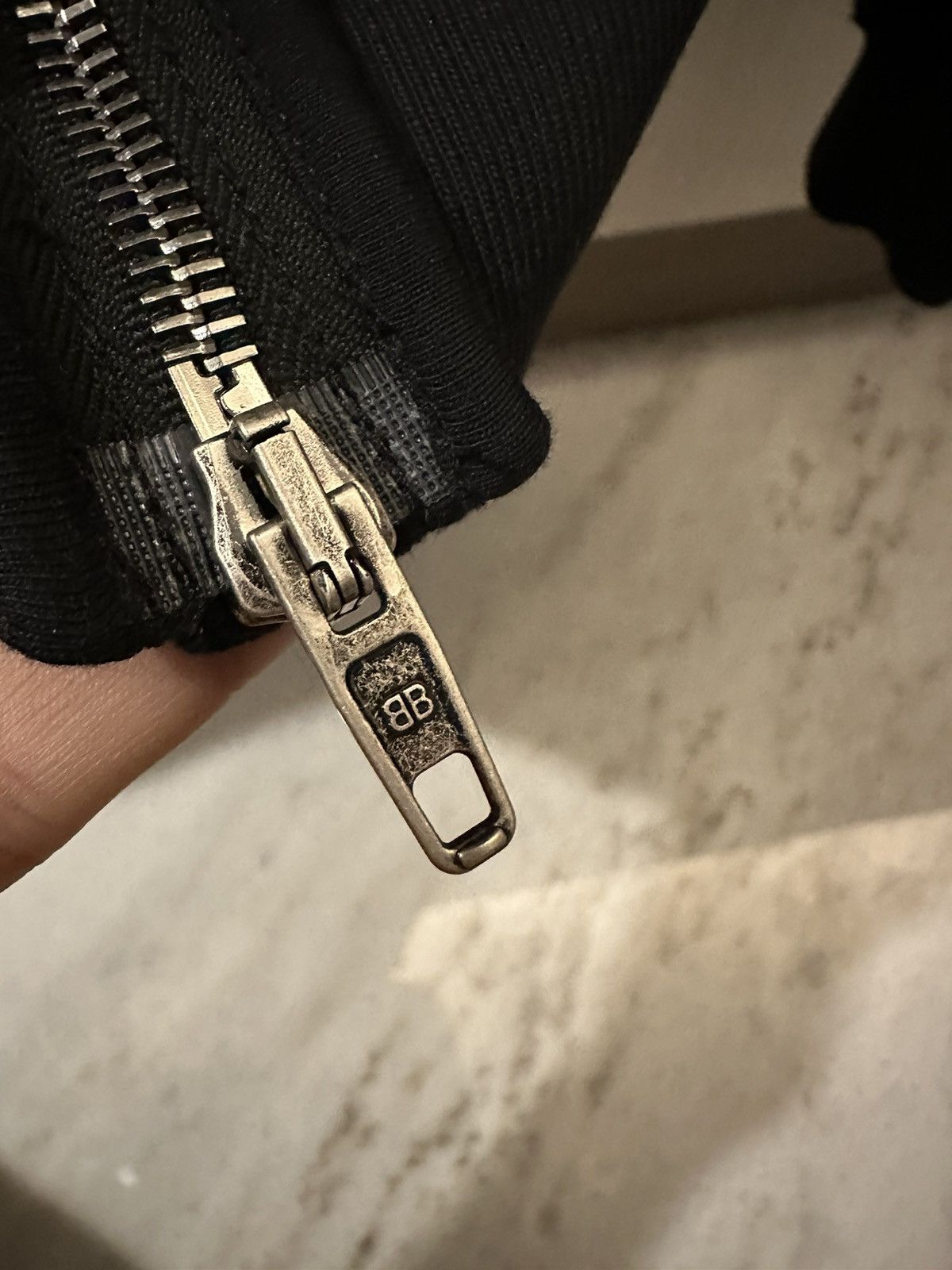 Balenciaga Balenciaga Inside-Out Logo Zip Hoodie Size US XS / EU 42 / 0 - 6 Thumbnail