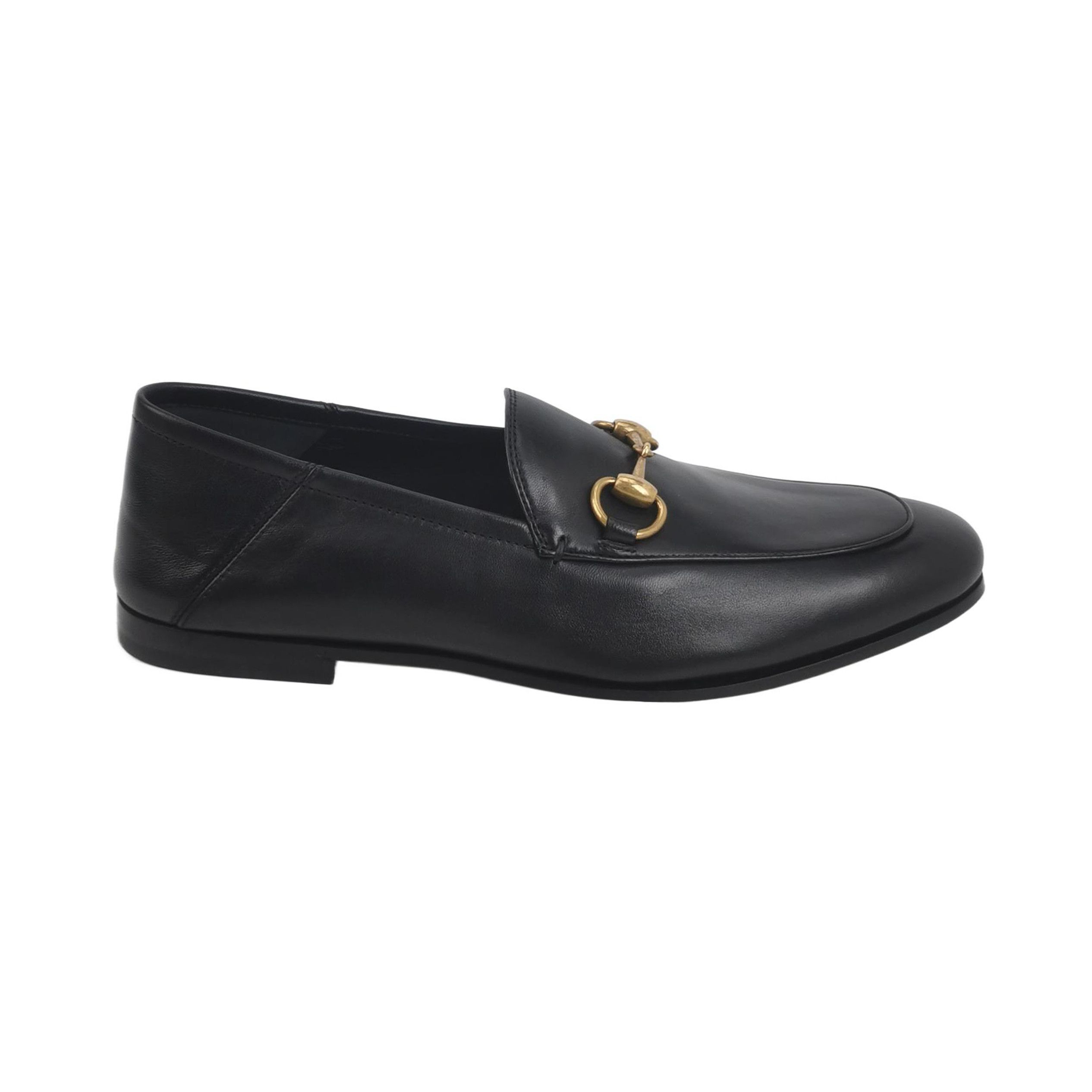 Gucci Gucci Horsebit Leather Loafers 39.5 Size US 6 / EU 39 - 1 Thumbnail