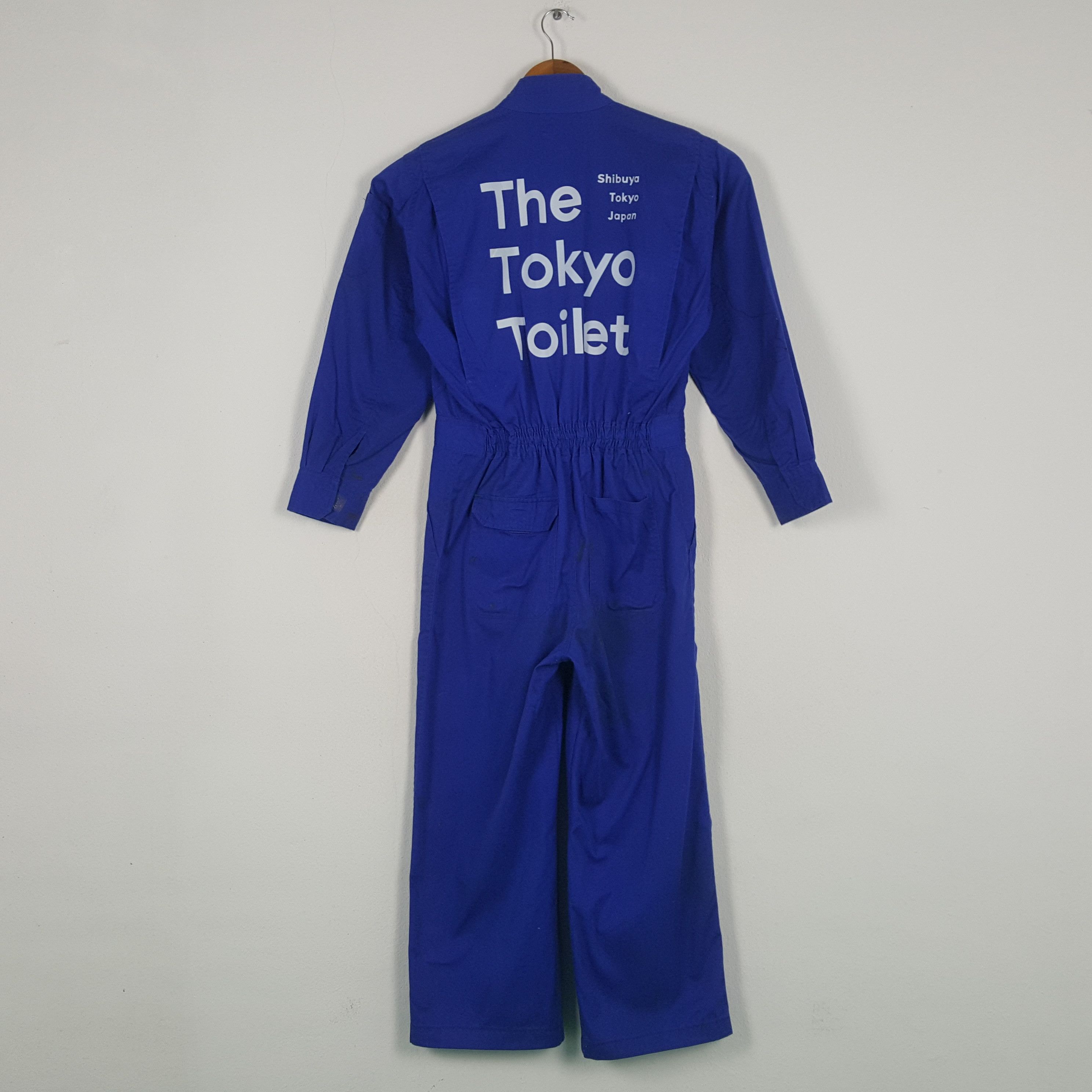Designer × Japanese Brand × Vintage Vintage THE TOKYO TOILET Japan Designer Coverall C295N15 Size US M / EU 48-50 / 2 - 1 Thumbnail