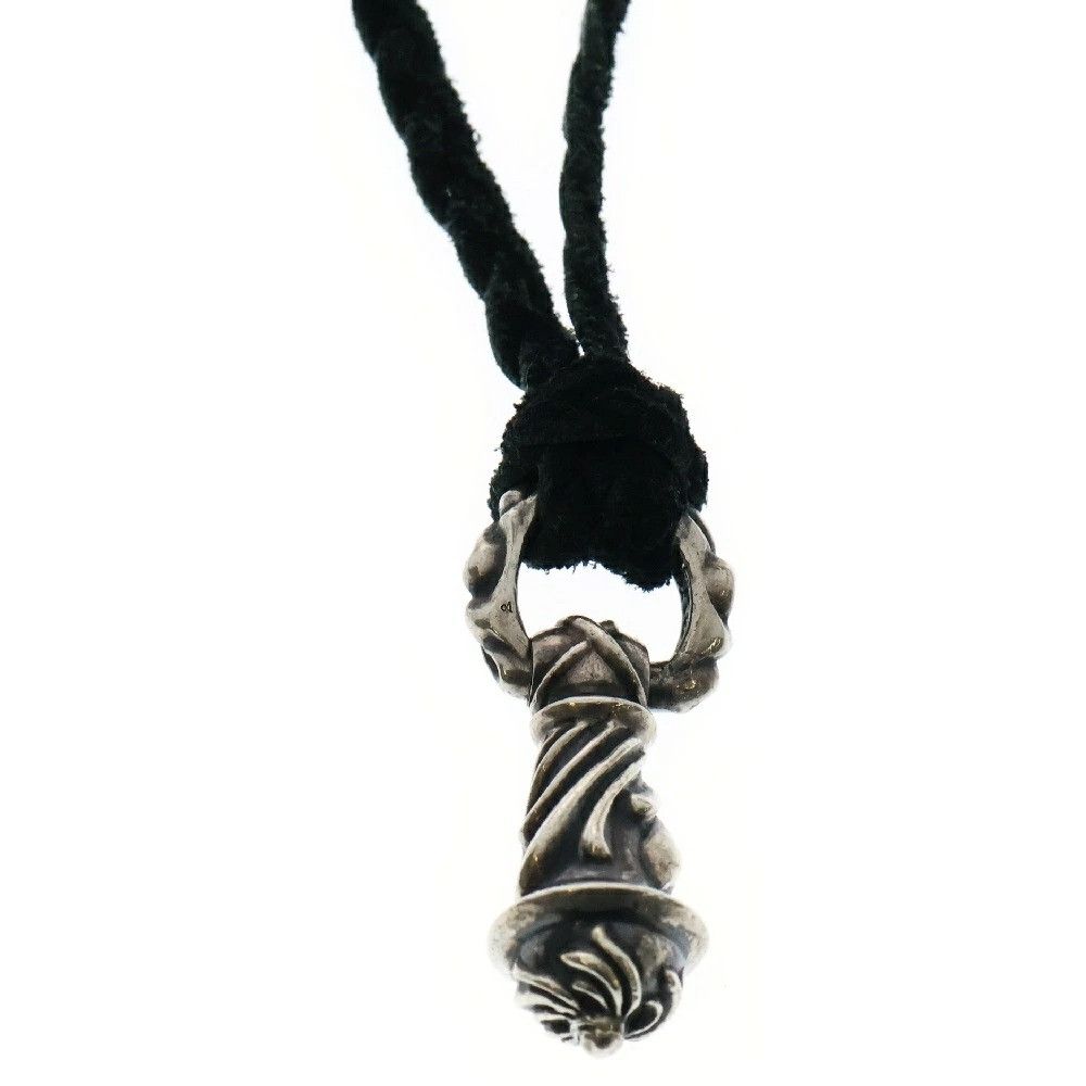 Chrome Hearts CHROME HEARTS CAMPANA PENDANT BRAID LEATHER Size ONE SIZE - 5 Thumbnail