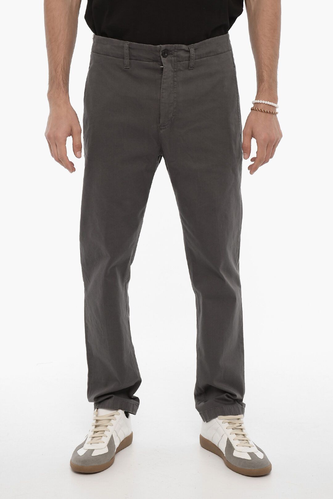 image of Department 5 Og1Mm0424 Cotton Twill Pant In Grey, Men's (Size 30)