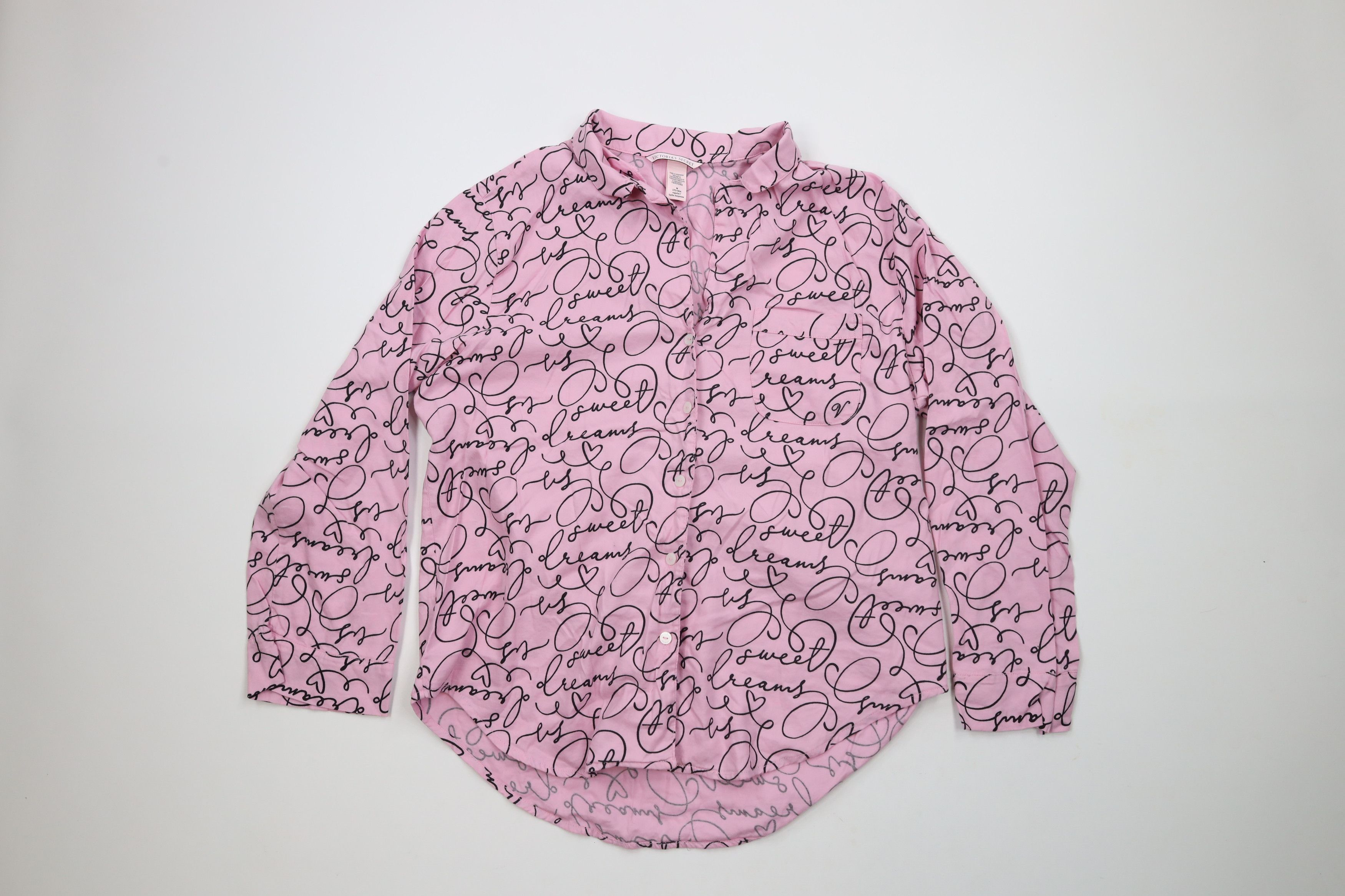 Victoria's Secret × Vintage Vintage Victorias Secret Faded 2 Piece Flannel Pajamas Set Size 28" / US 6 / IT 42 - 2 Thumbnail