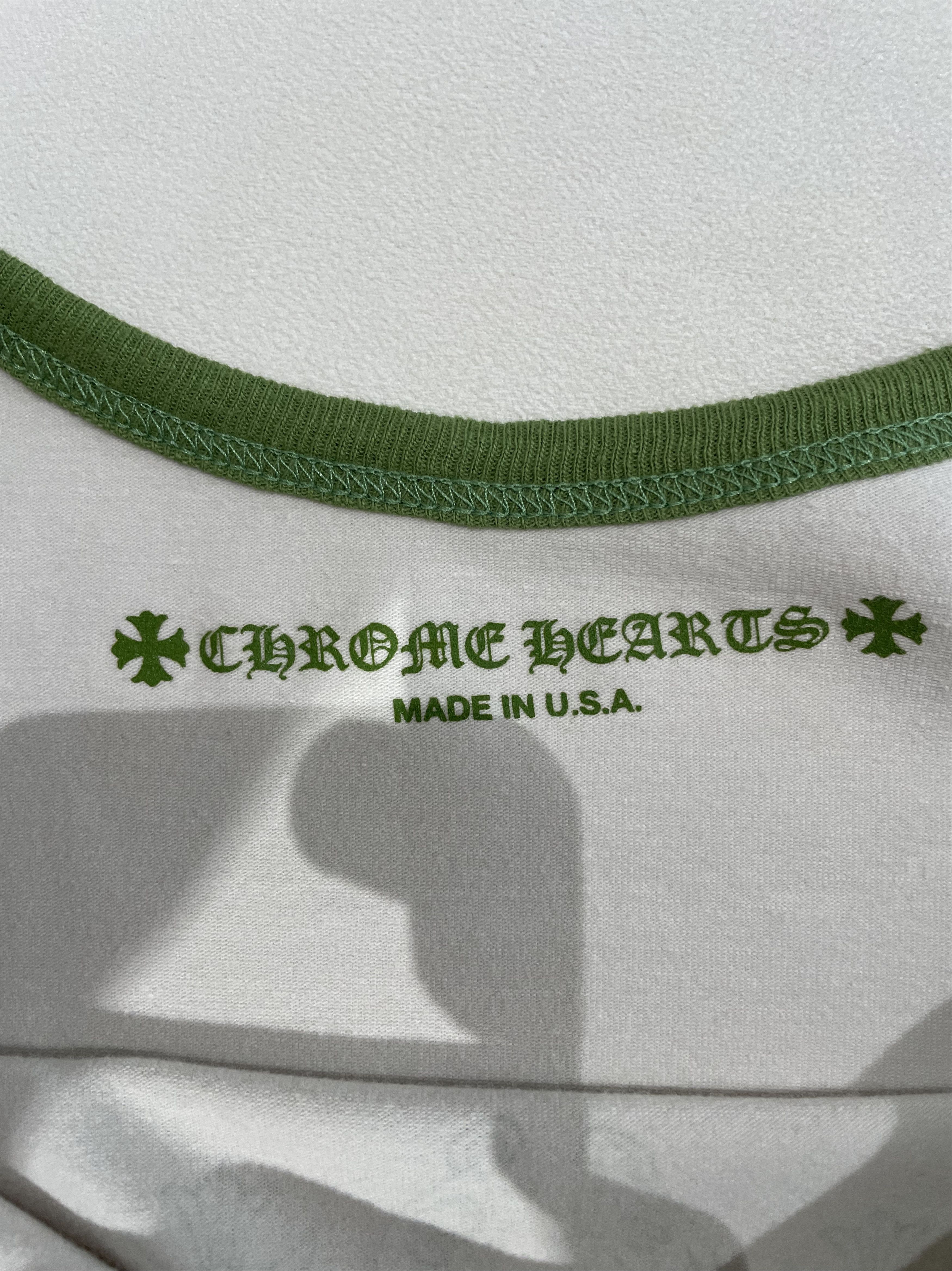 Chrome Hearts Chrome Hearts Green＆White Horseshoe Logo Tank top Size S / US 4 / IT 40 - 5 Thumbnail