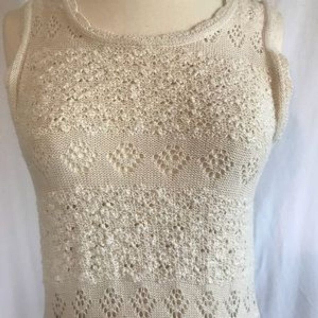BLVD BLVD knitted cream dress Size L / US 10 / IT 46 - 3 Thumbnail