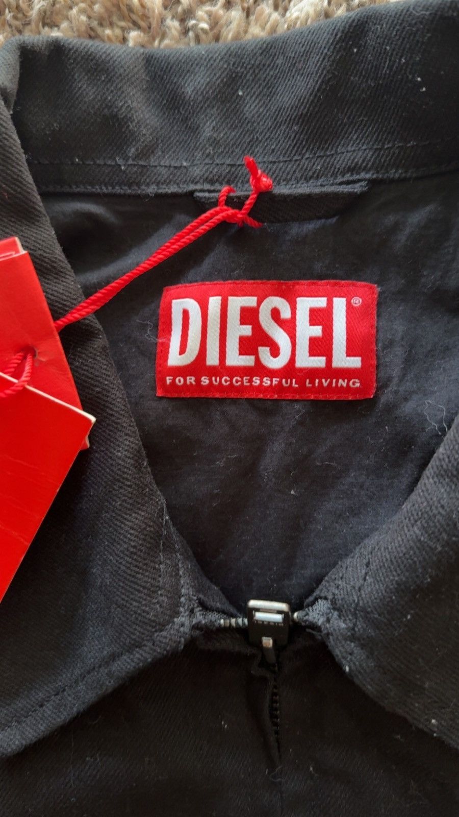 Diesel Super rare Big Diesel D back logo cropped perfectly jacket Size US L / EU 52-54 / 3 - 3 Thumbnail