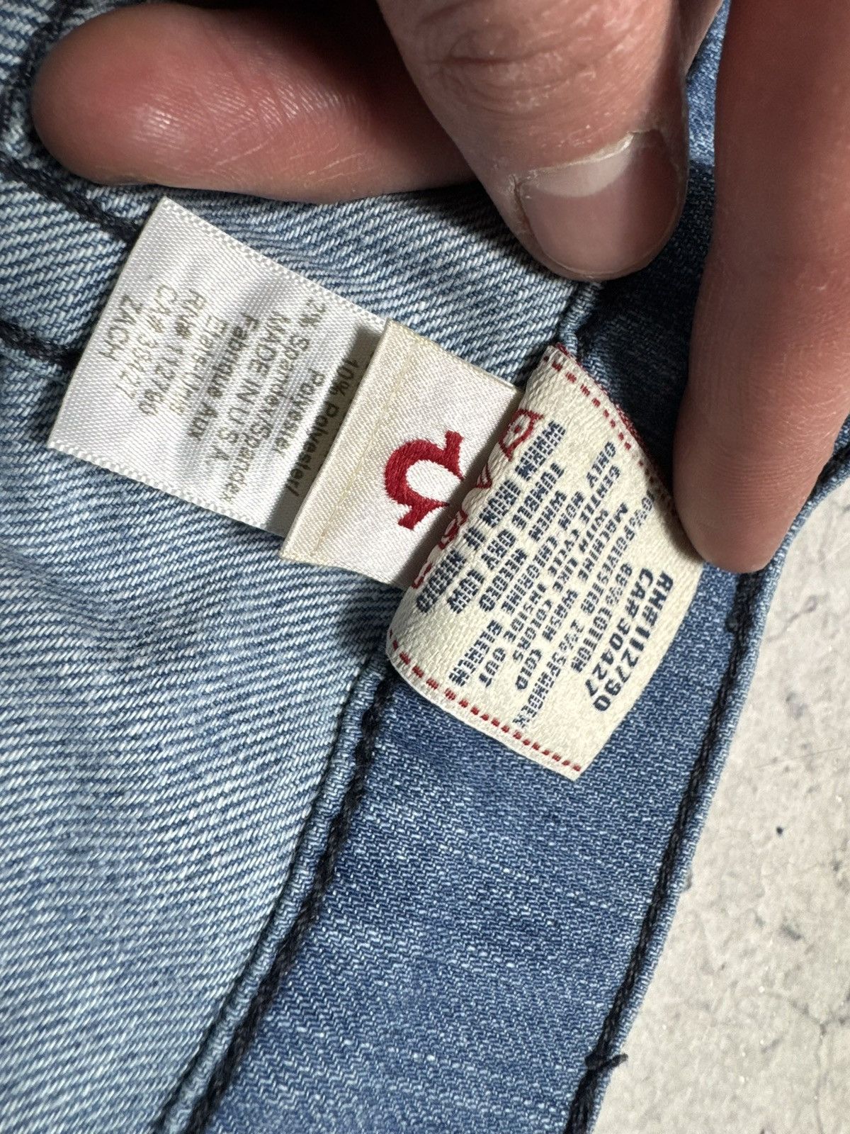 True Religion True Religion Logo Denim Jeans Vintage Size 36 Size US 36 / EU 52 - 8 Thumbnail