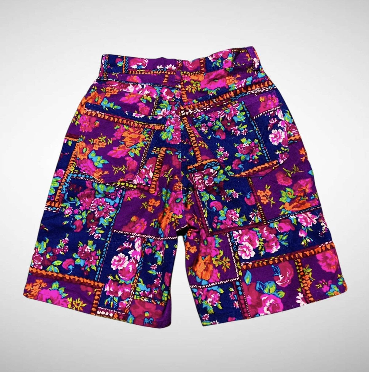 Kenzo Kenzo Jeans Motive Flowers Short Pant Size 24" / US 00 / IT 34 - 2 Thumbnail