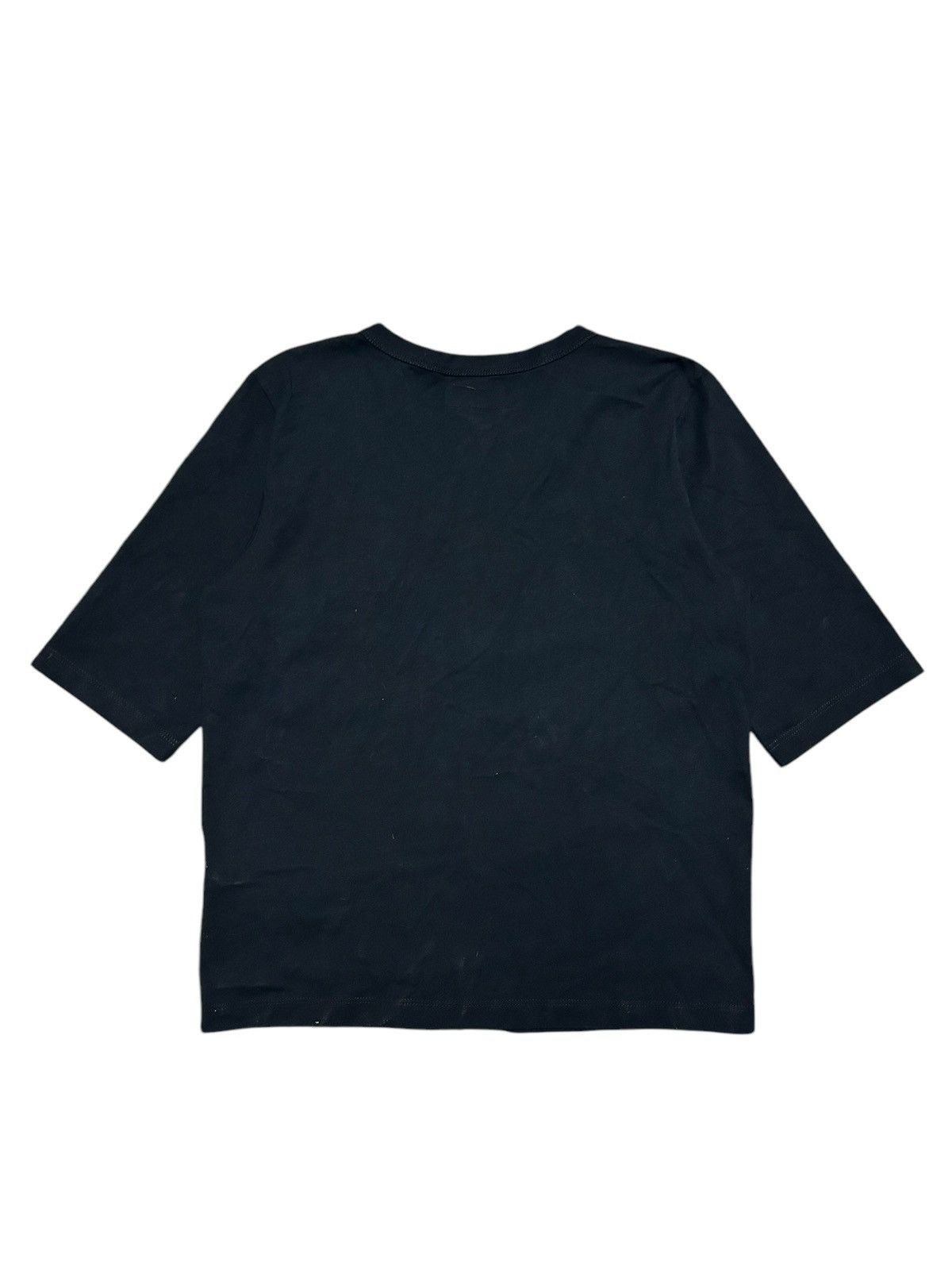 agnes b. Vintage Zip T-shirt Size S / US 4 / IT 40 - 5 Thumbnail