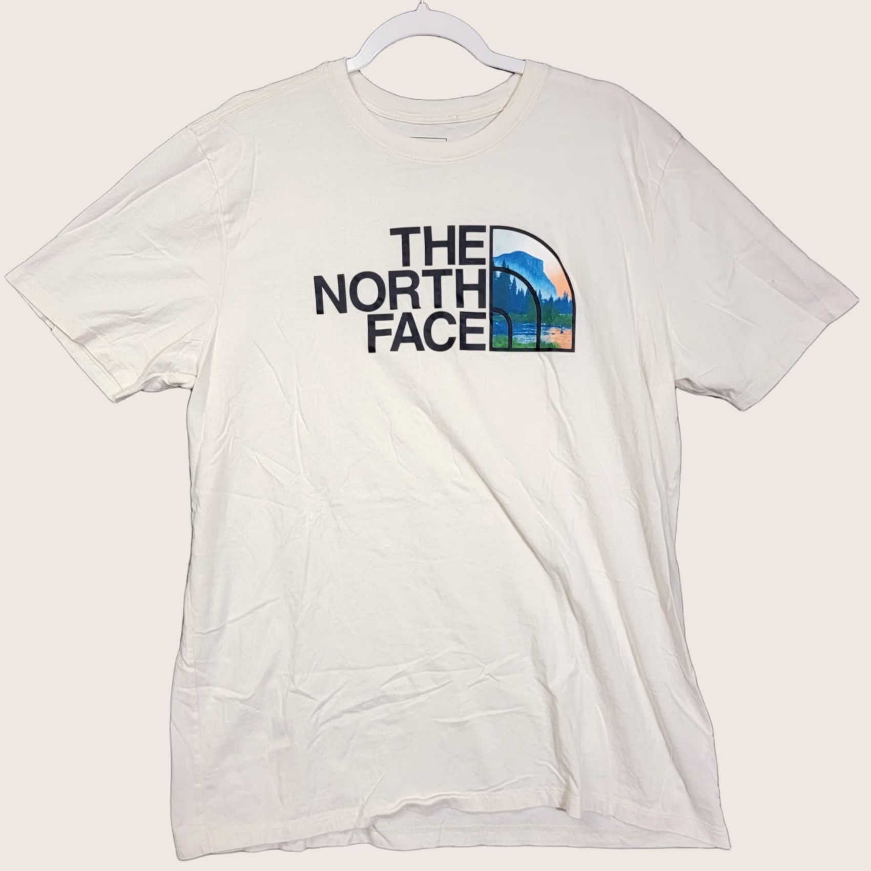 The North Face The North Face Shirt Mens XL White Nature Lightweight Outdoors T-Shirt Casual Size US XL / EU 56 / 4 - 1 Thumbnail