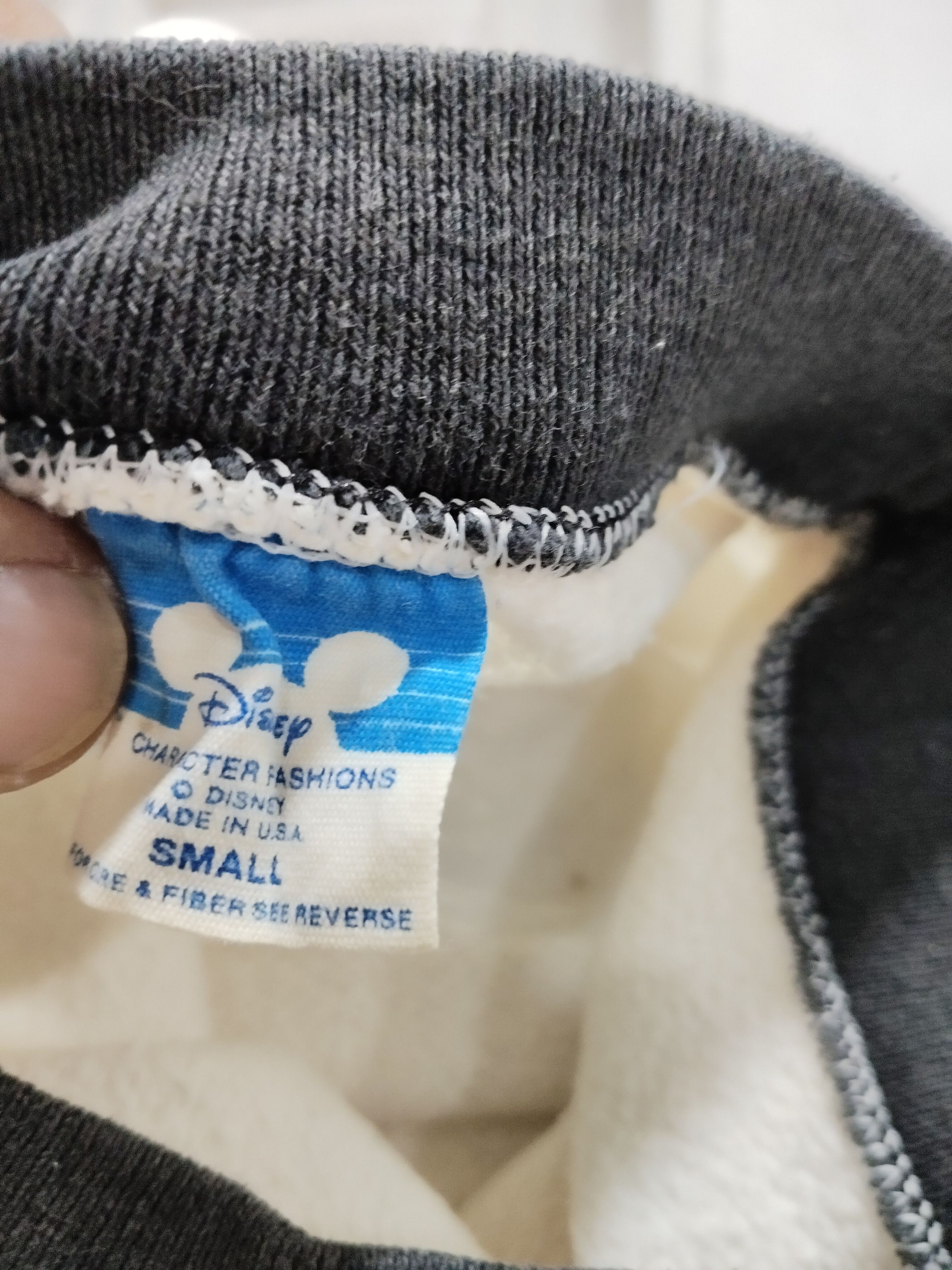 Disney × Mickey Mouse × Vintage Vintage 80s Mickey Mouse Disney Cartoon Sweatshirt Size US S / EU 44-46 / 1 - 7 Thumbnail