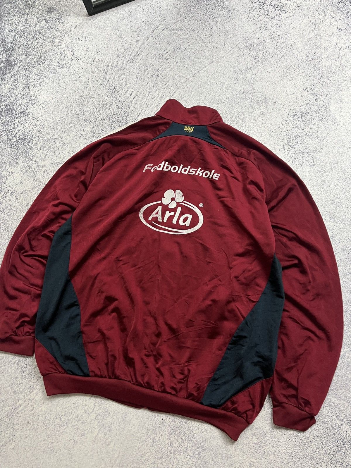 Adidas × Vintage Vintage Adidas Denmark Football Jacket Soccer Track Top Rare Size US XL / EU 56 / 4 - 12 Thumbnail