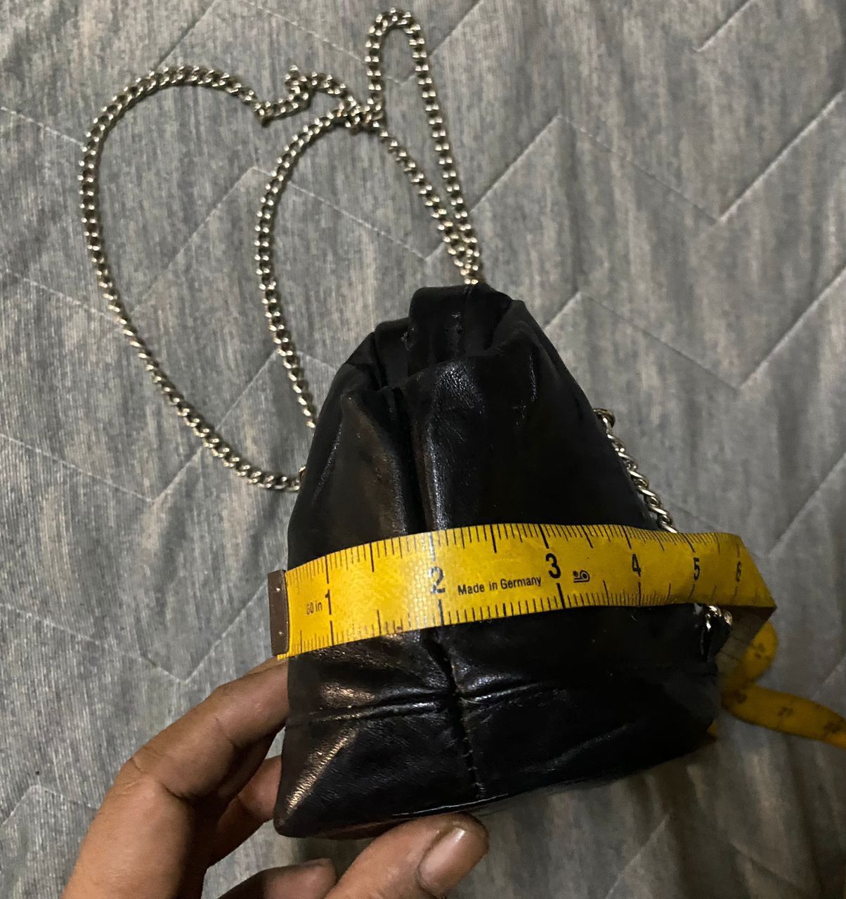 Japanese Brand × Tricot Comme des Garcons × Vintage Vintage tricot Comme des garçons chains shoulder bag Size ONE SIZE - 18 Thumbnail