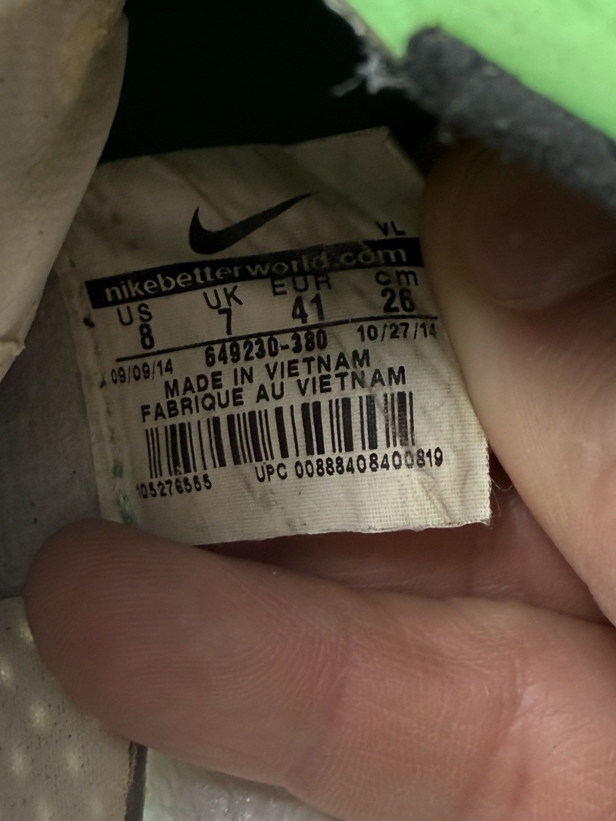 Nike Nike Magista Opus FG ELITE US8 UK7 EUR41 CLEATS 649230-380 Size US 8 / EU 41 - 13 Thumbnail