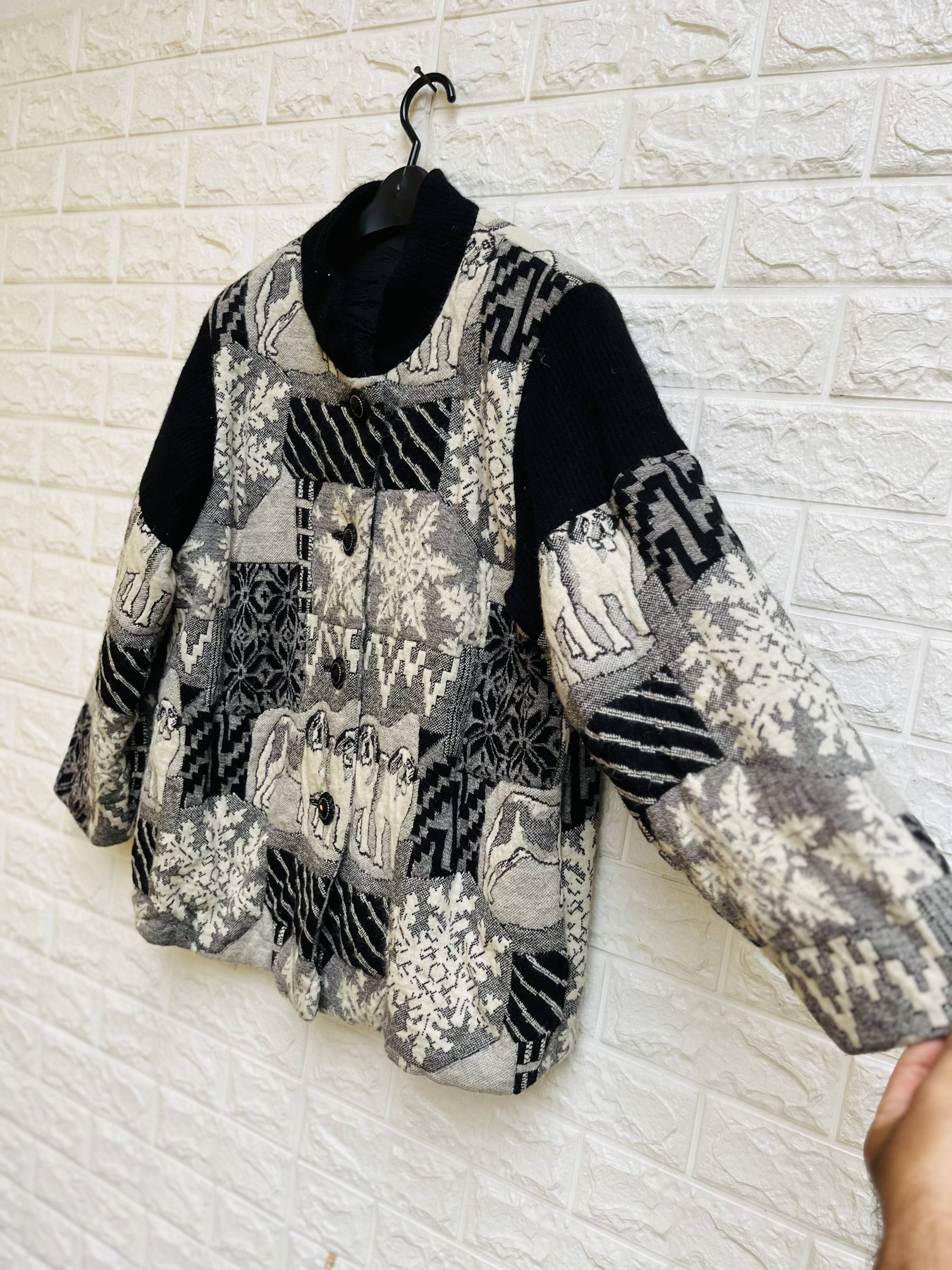 Japanese Brand × Vintage Vintage Dodgy Japanese Designer Fashion Style Jacket Size M / US 6-8 / IT 42-44 - 6 Thumbnail