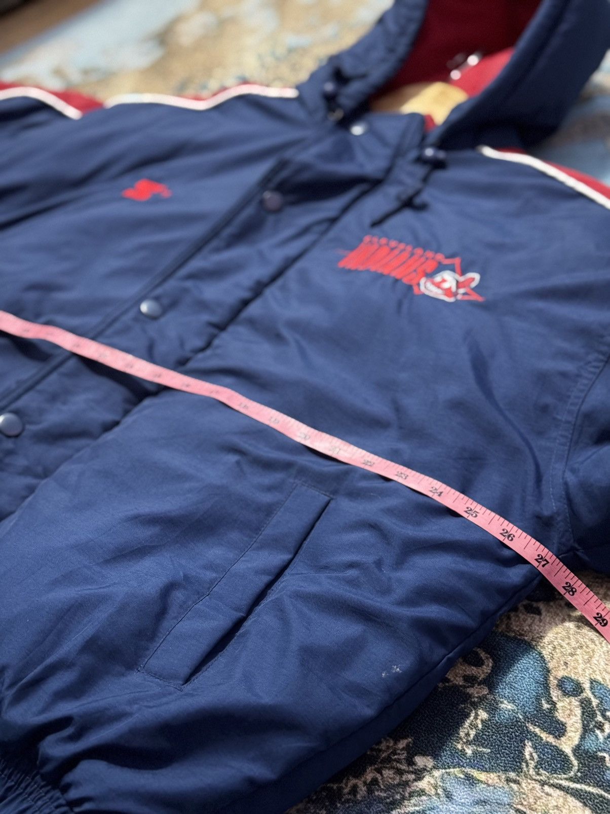 MLB × Starter Starter Jacket Cleveland Indians Size US L / EU 52-54 / 3 - 3 Thumbnail