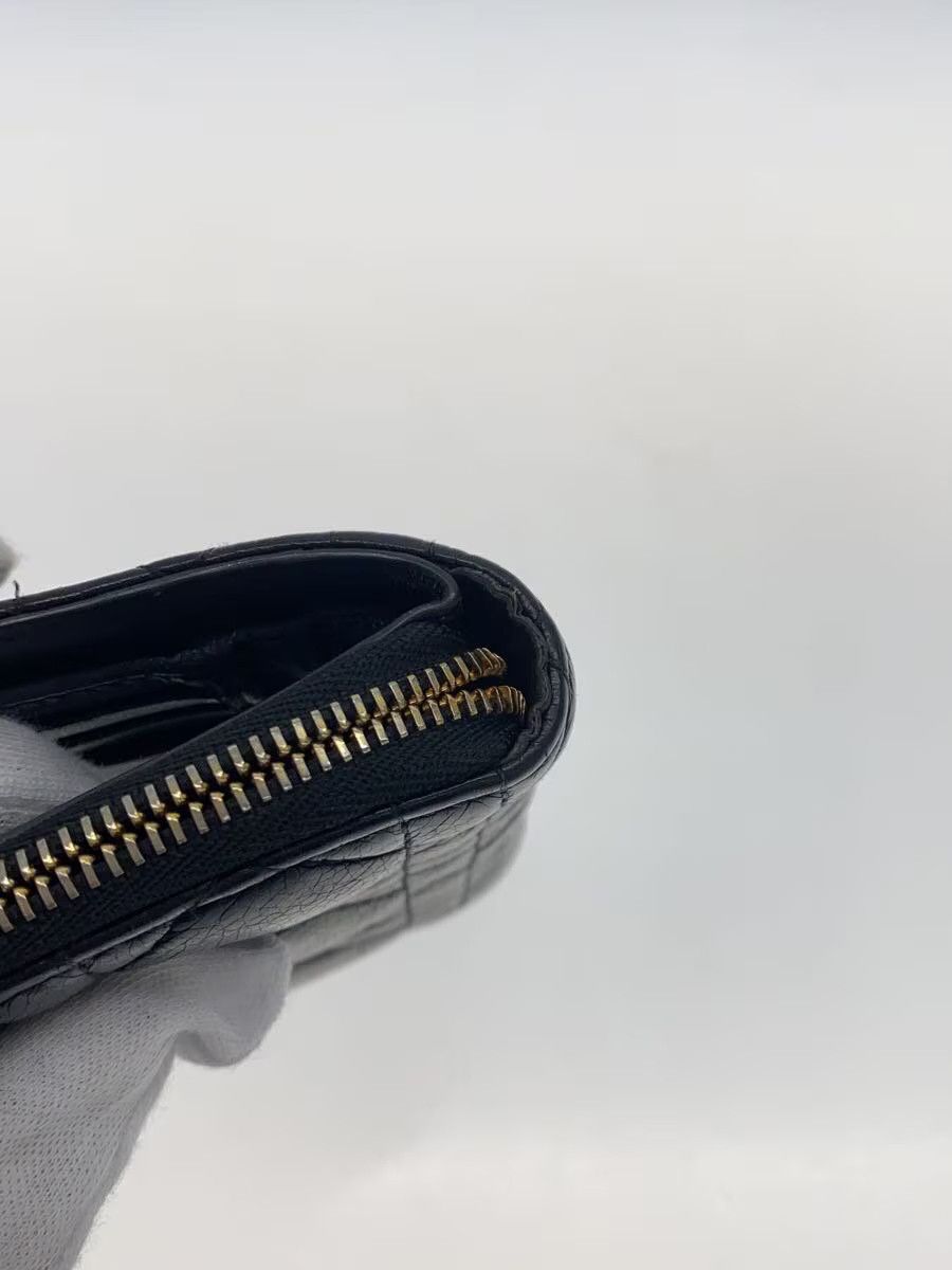 Dior Dior Leather Bi-Fold Wallet Black Size ONE SIZE - 7 Thumbnail