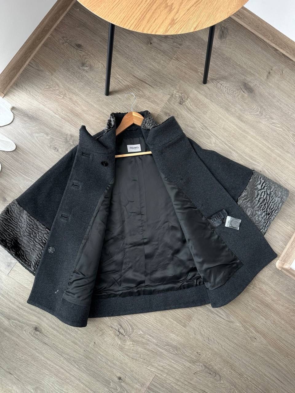 Japanese Brand × Vintage Vintage Japanese Gray Lana Wool Cinzia Rocca Womesn Jacket Size L / US 10 / IT 46 - 8 Thumbnail