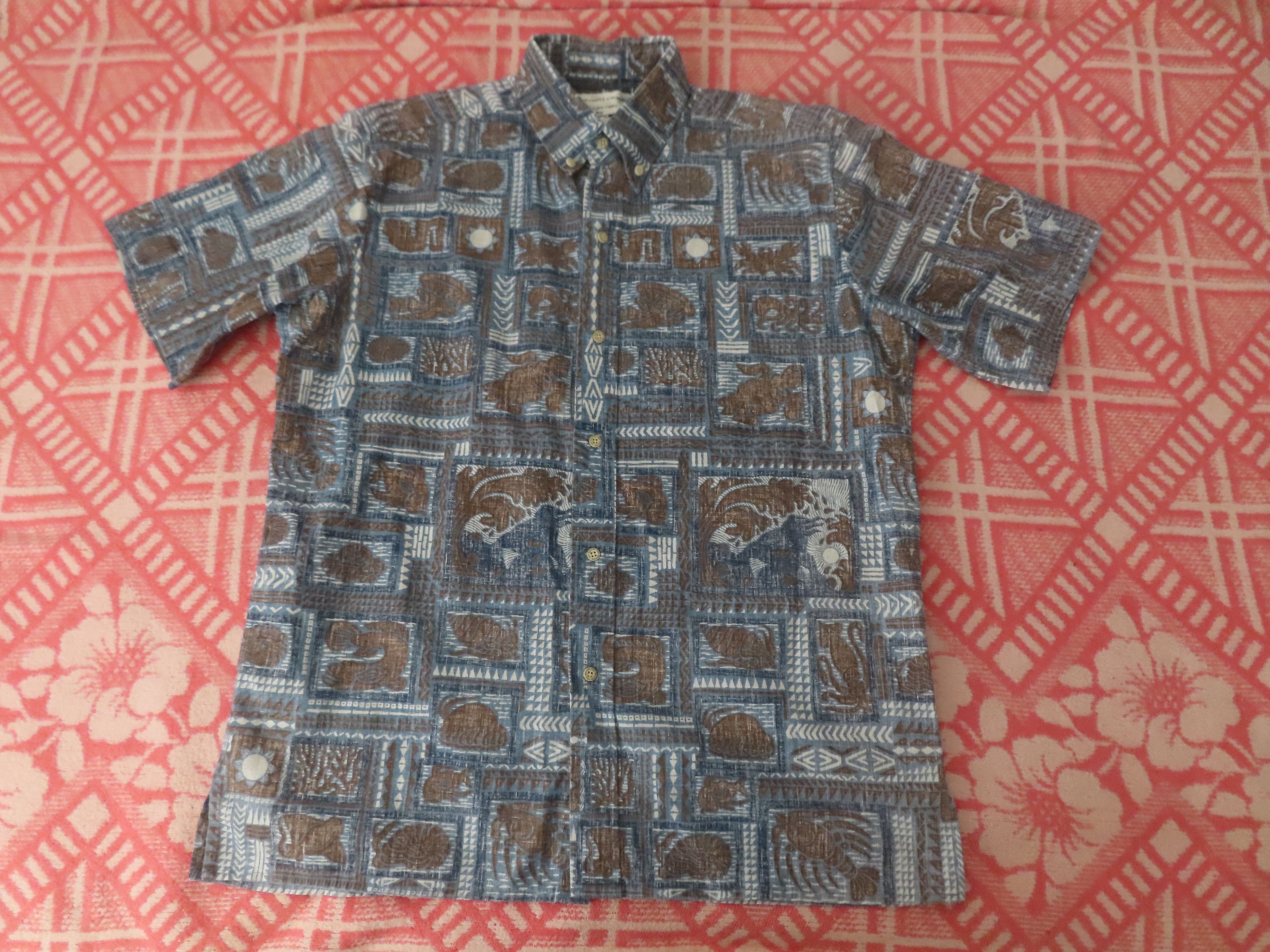 Reyn Spooner Dietrich Varez Hawaiian Aloha Shirt
