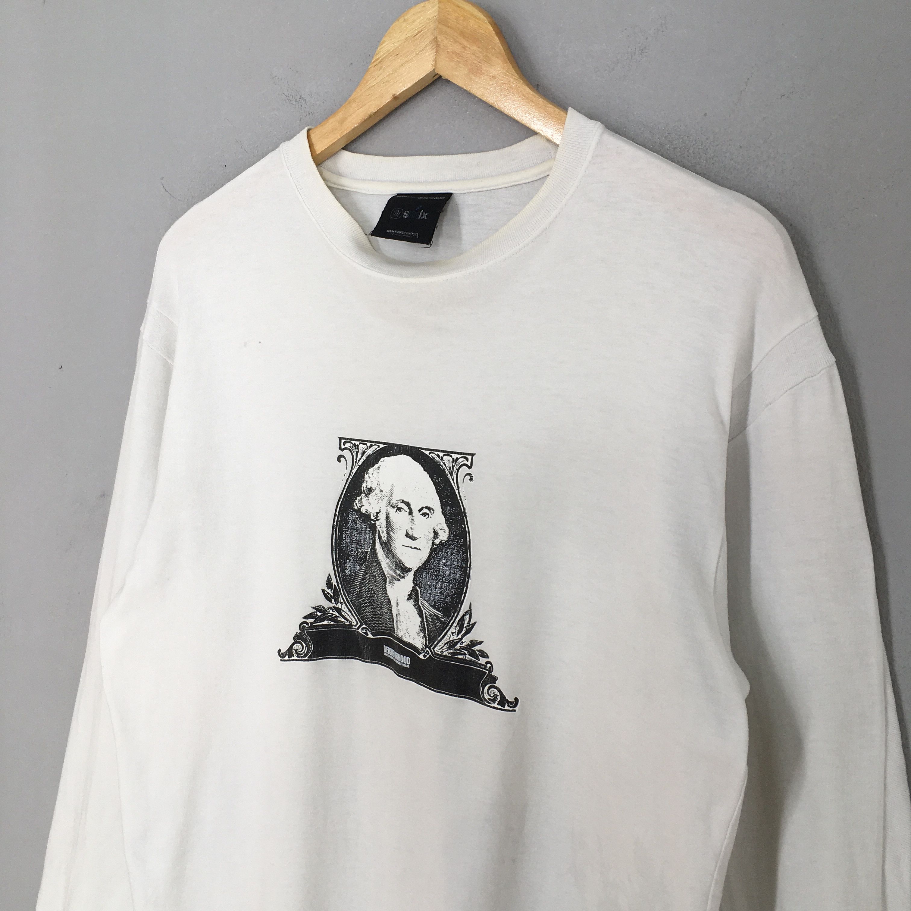 Japanese Brand × Jun Takahashi × Neighborhood Neighborhood Japan Washington Rresident American Tshirt M Size US M / EU 48-50 / 2 - 5 Thumbnail