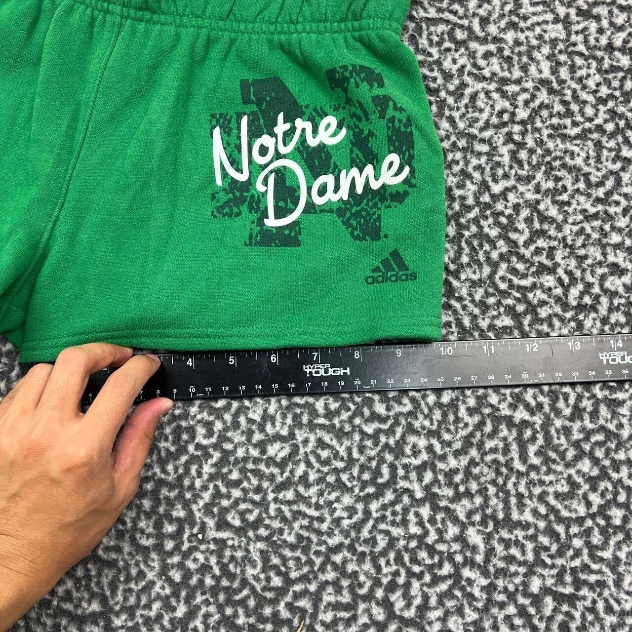 Adidas Notre Dame Fighting Irish Athletic Shorts Women Adidas S Size 28" / US 6 / IT 42 - 5 Thumbnail