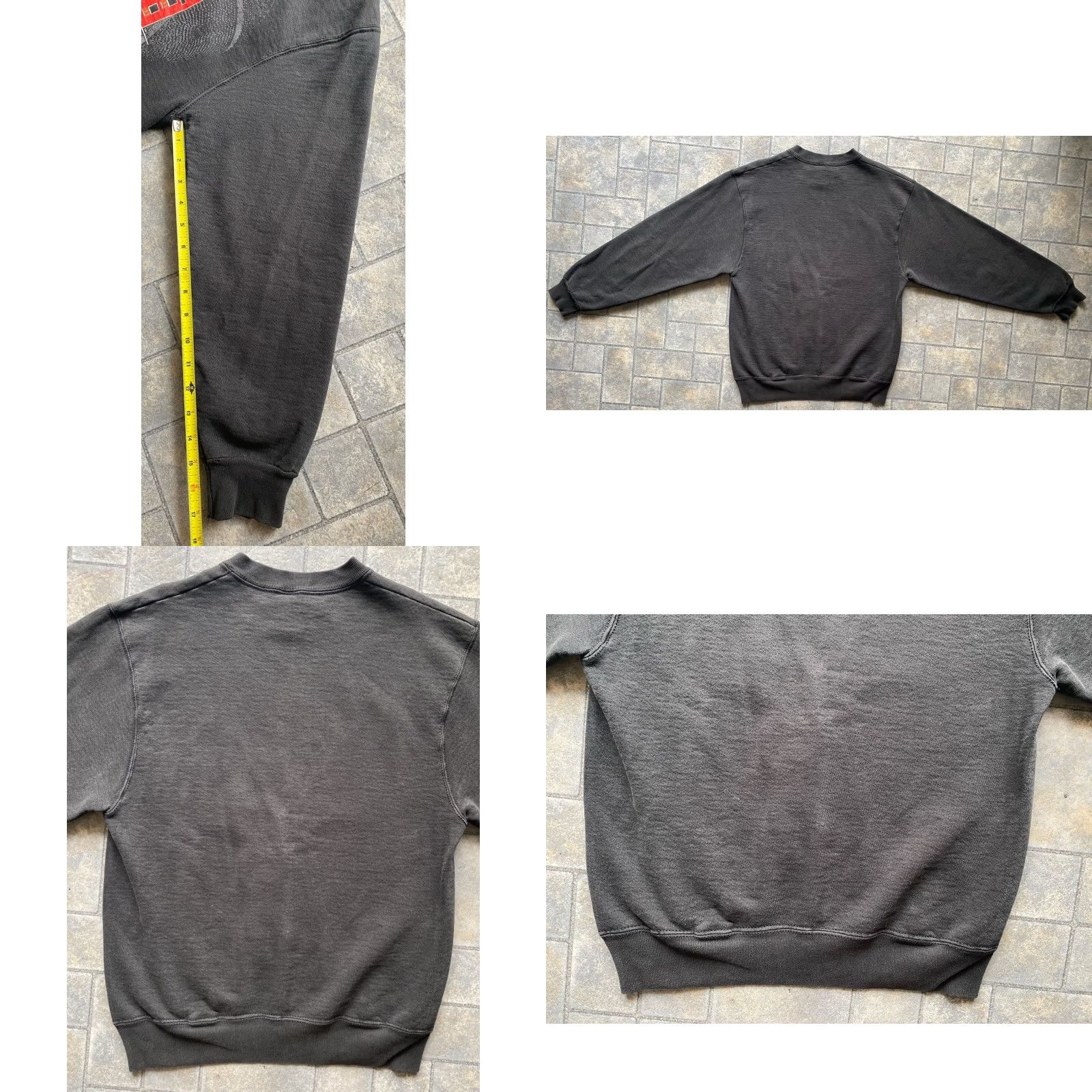 Fruit Of The Loom VINTAGE Michael Jordan's The Restaurant Chicago Sweatshirt Men’s Small 90s Black Mens S Pullover Sweatshirt Fruit of the Loom Size US S / EU 44-46 / 1 - 9 Thumbnail