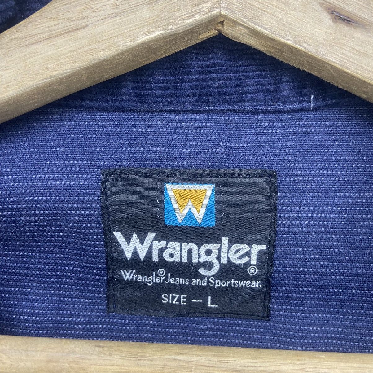 Wrangler Vintage 80s Wrangler Sportswear Corduroy Field Jacket Size US S / EU 44-46 / 1 - 17 Thumbnail