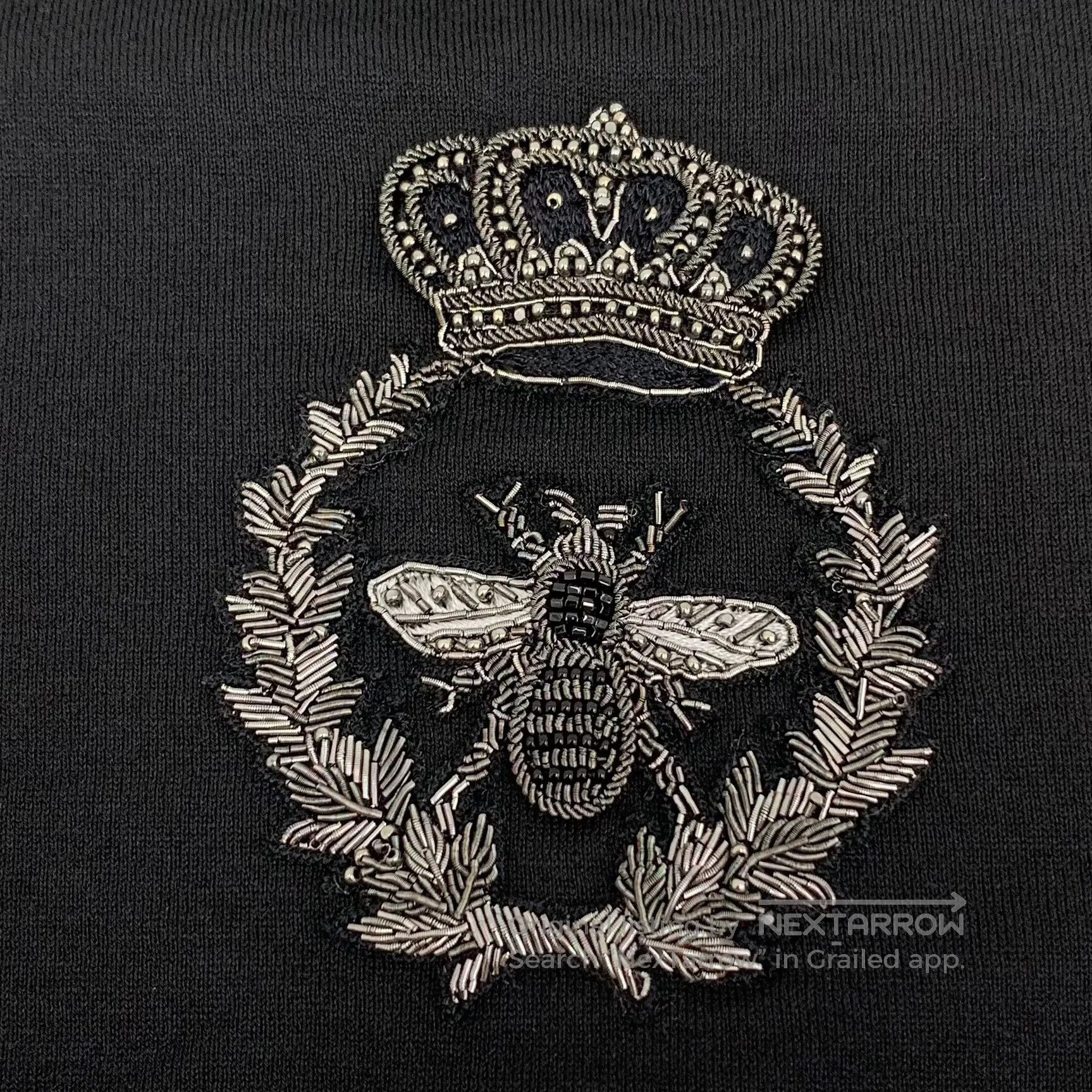 Dolce & Gabbana Dolce Gabbana Black cotton round neck long-sleeved T-shirt Size US L / EU 52-54 / 3 - 5 Thumbnail