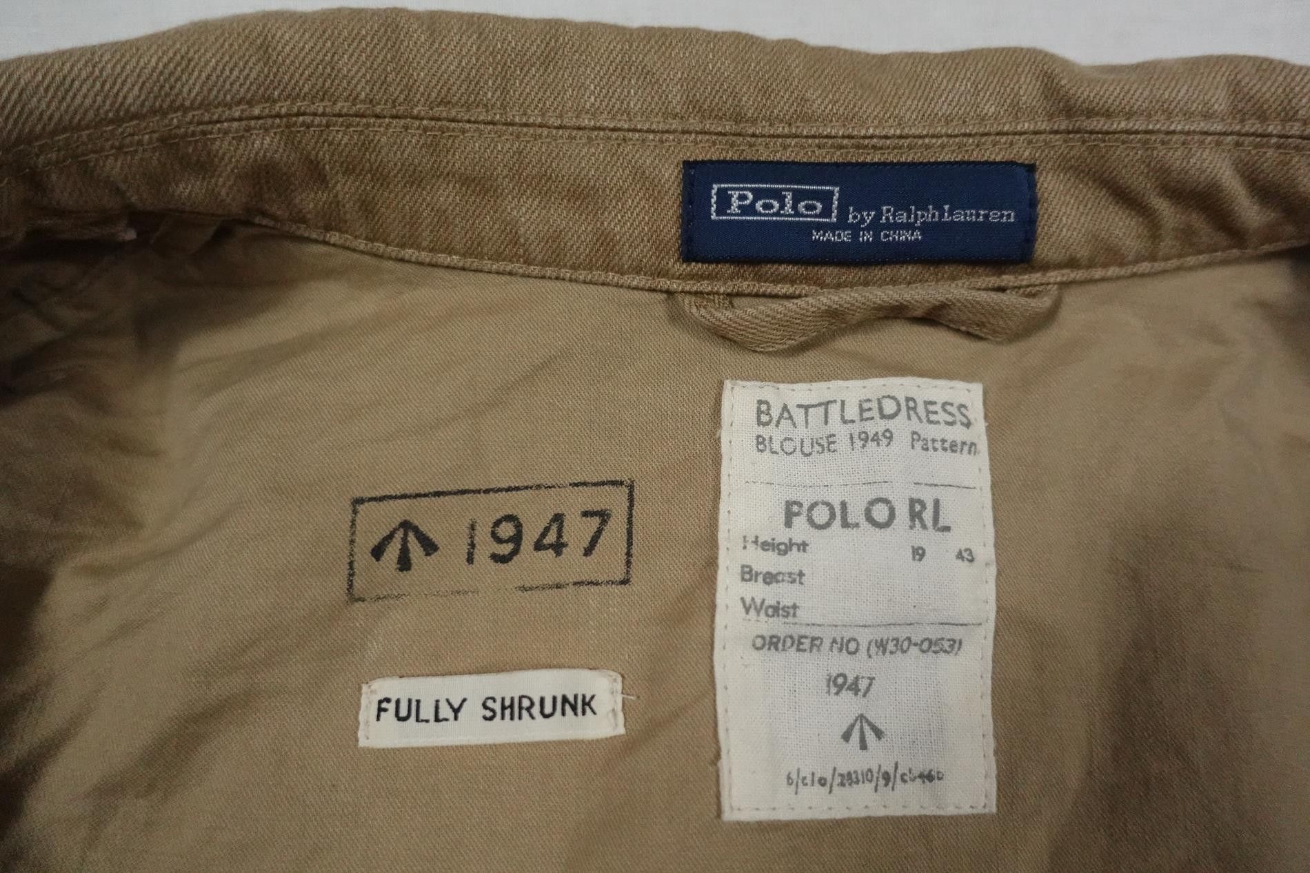 Polo Ralph Lauren Polo Ralph Lauren Jacket Taupe British Military SAMPLE NWT M Size US M / EU 48-50 / 2 - 2 Thumbnail