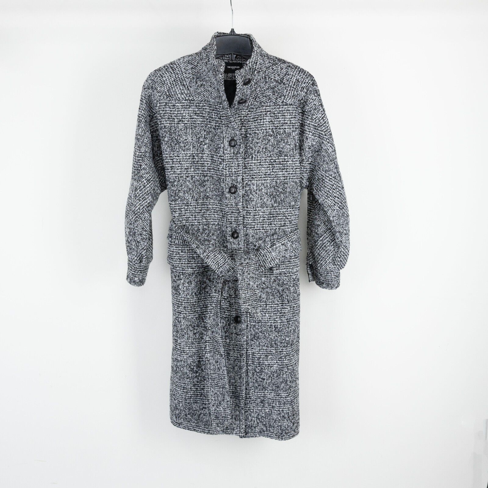 The Kooples The Kooples Belted Coat Black Size 38 FR/ 6US Size M / US 6-8 / IT 42-44 - 2 Thumbnail