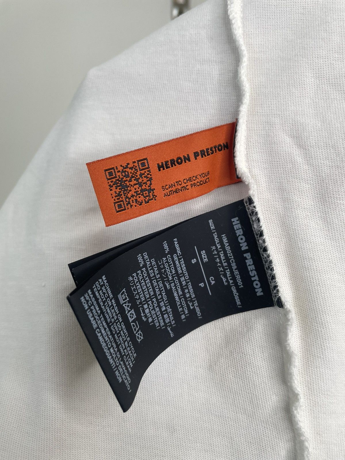 Heron Preston Heron Preston Longsleeve Turtleneck White Small Size US S / EU 44-46 / 1 - 6 Thumbnail