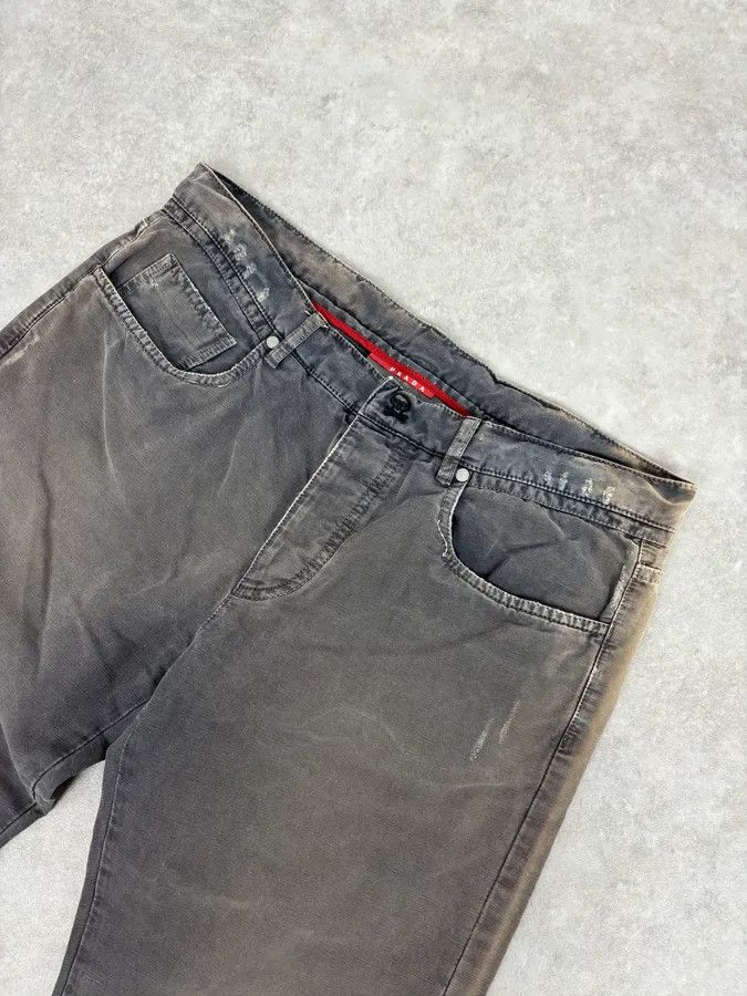 Prada SS2007 Prada Grey Faded Chinos Pants Size US 32 / EU 48 - 5 Thumbnail