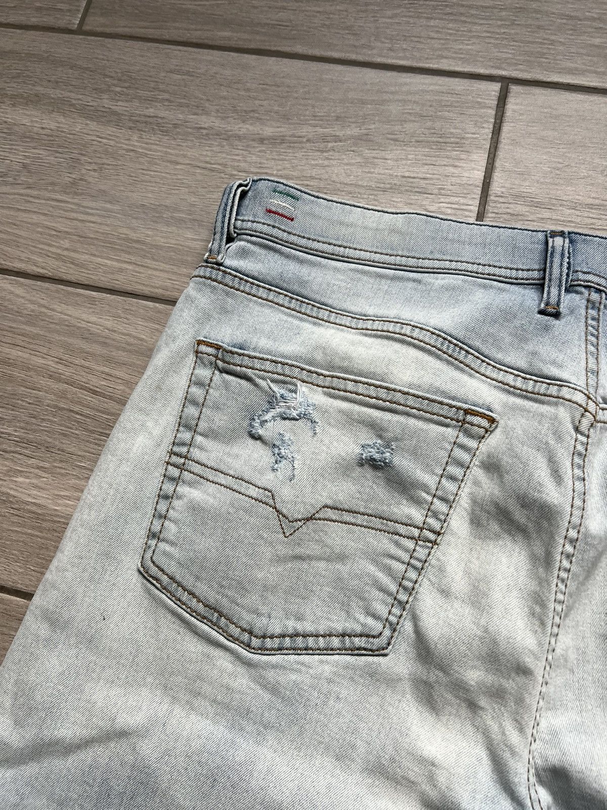 Diesel DIESEL PANTS REGULAR Light Blue Denim Pants RRP 350$ Y2K Size US 33 - 18 Thumbnail
