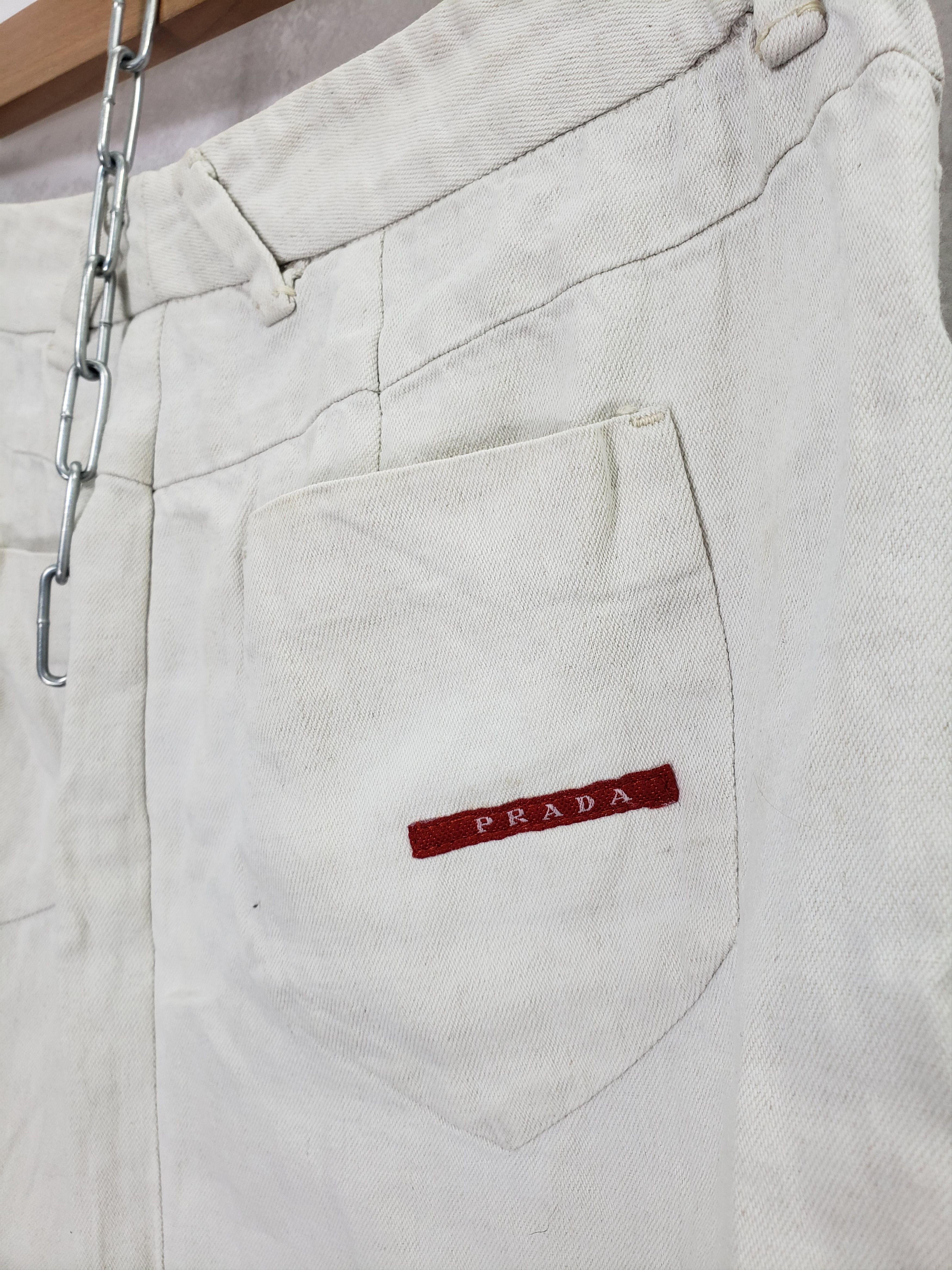 Prada Prada jeans skirt red tab Size 32" / US 10 / IT 46 - 6 Thumbnail