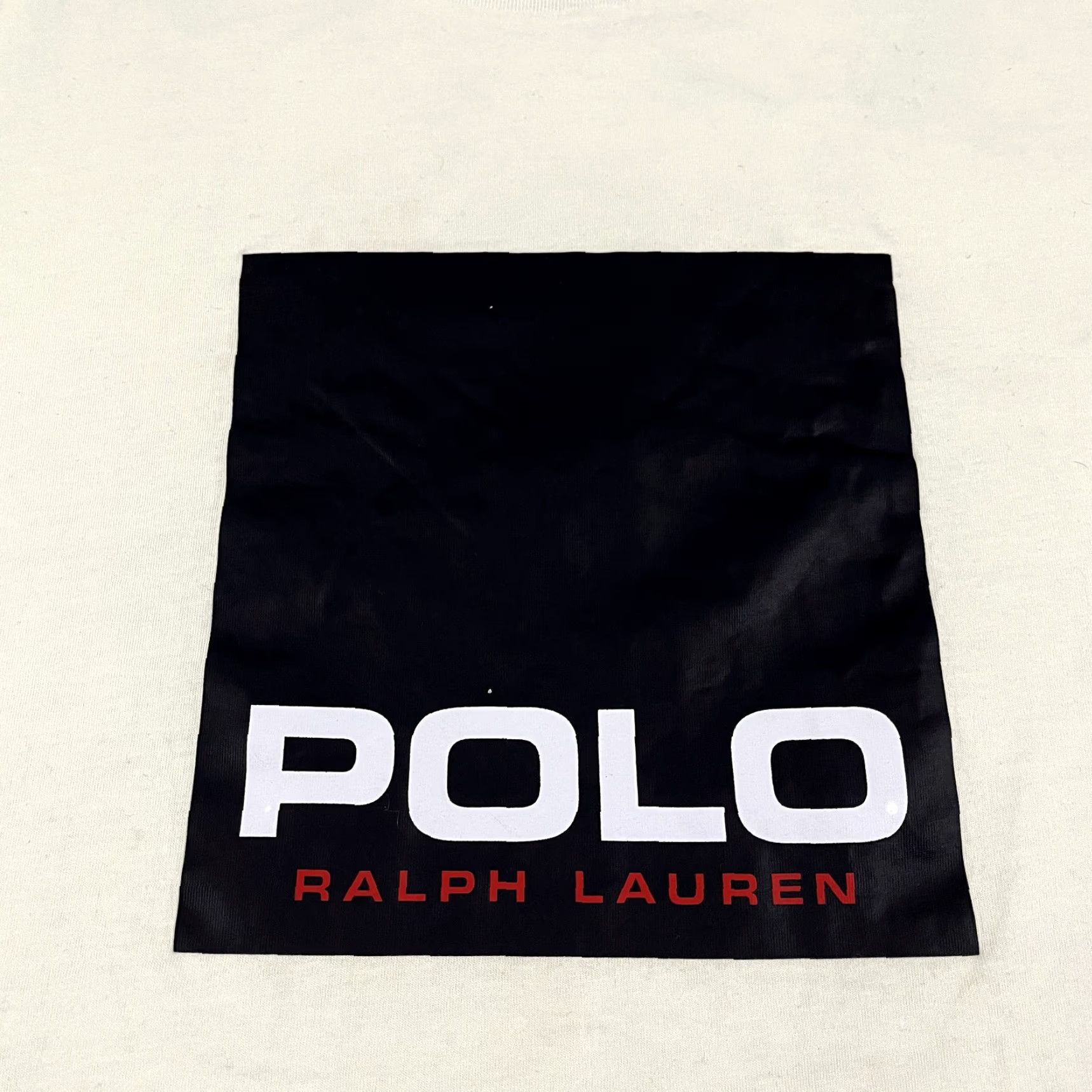 Ralph Lauren Vintage Ralph Lauren Polo Shirt Men Large White Box Logo Short Sleeve Tee Classic Graphic 2010s Size US L / EU 52-54 / 3 - 2 Thumbnail
