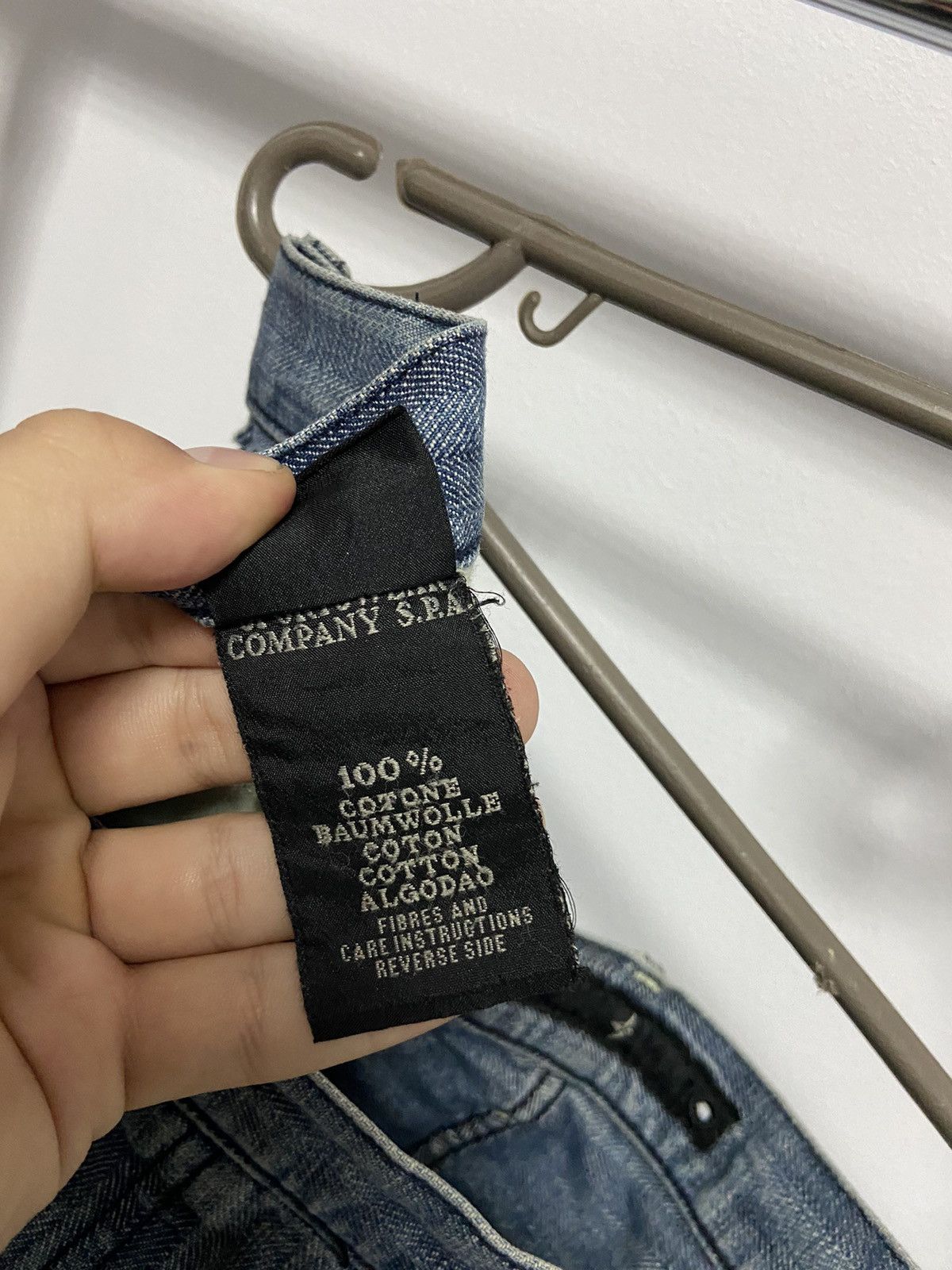 Massimo Osti × Stone Island × Vintage RARE Stone Island Denims Vintage jeans Pants stripes Size US 34 / EU 50 - 10 Thumbnail