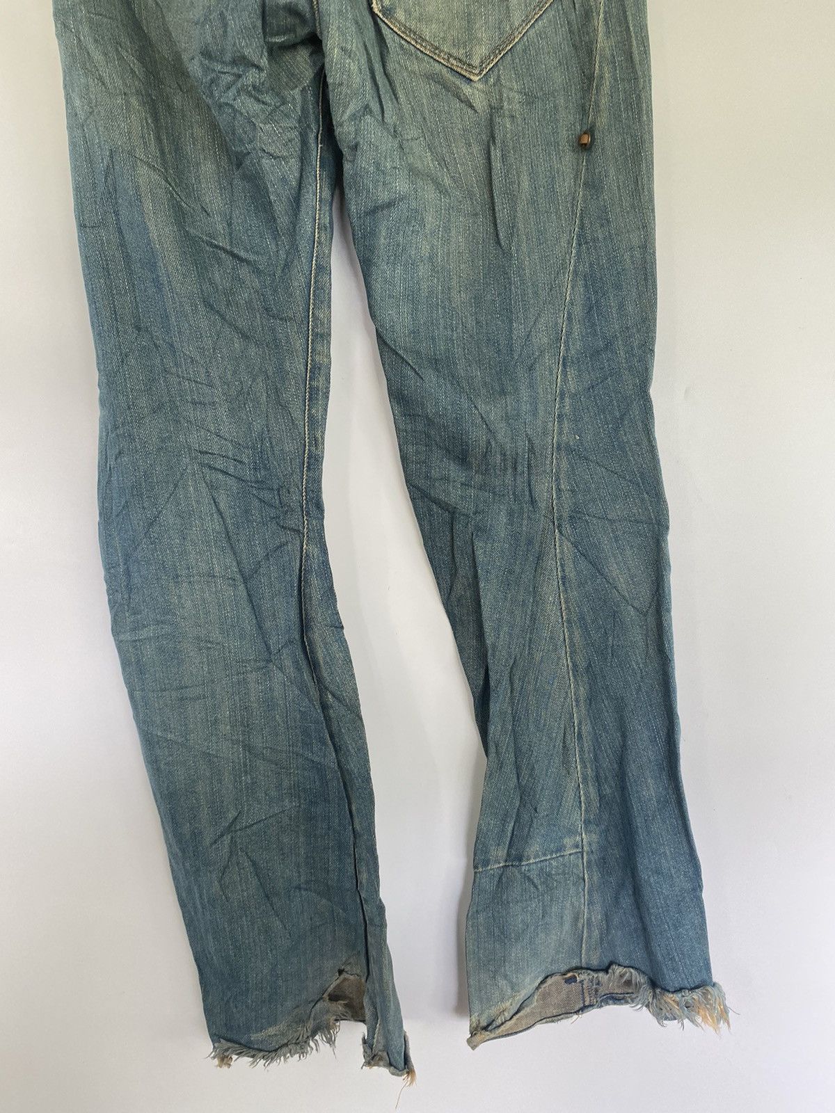 Levi's Levi’s RED Distressed Denim Jeans Pants Made in Italy Size US 34 / EU 50 - 7 Thumbnail