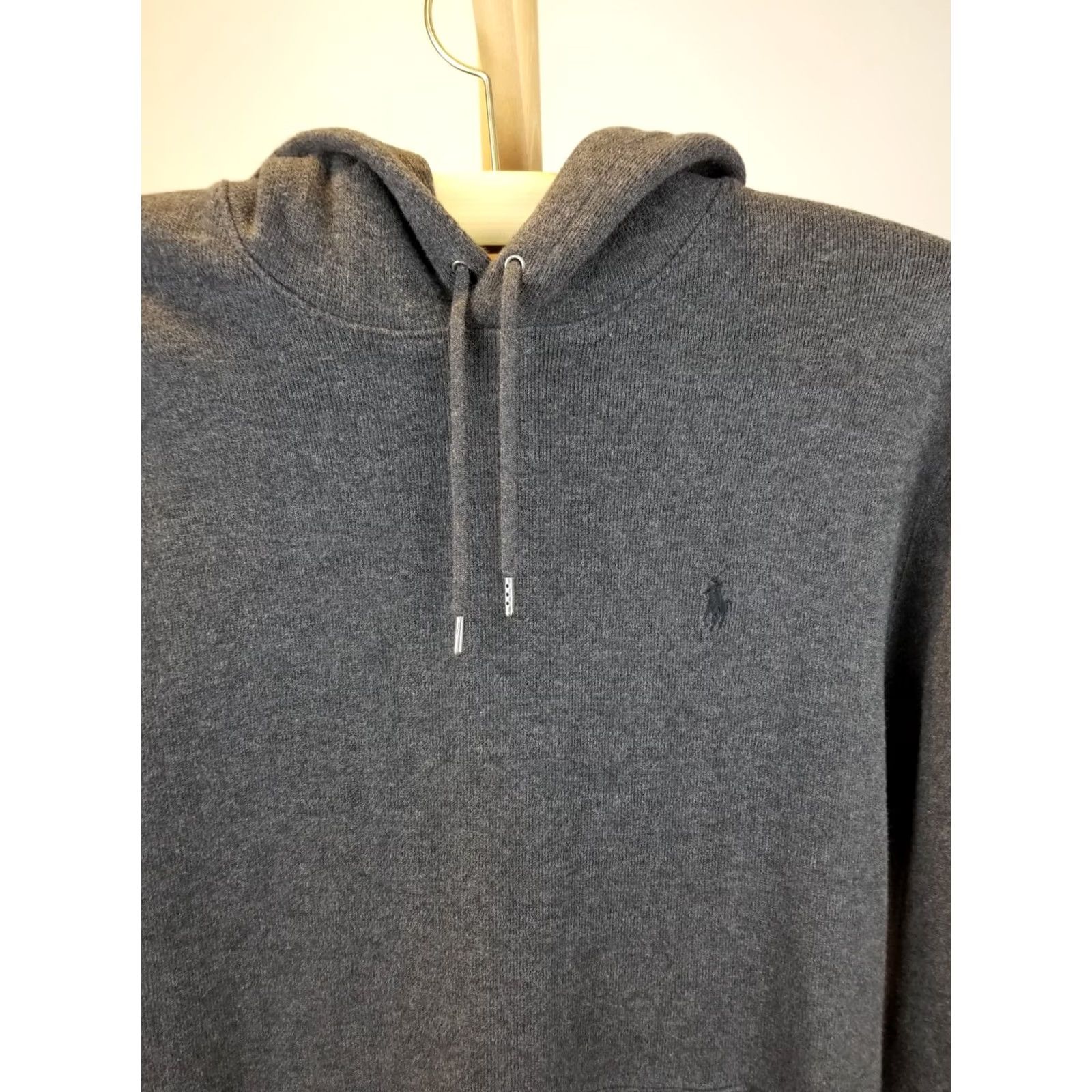 Ralph Lauren VINTAGE RALPH LAUREN POLO HOODY GRAY ELBOW PATCH SWEATSHIRT SIZE LARGE MEN’S Shirt Pullover Rugby 27 INCH 20 INCH 22 INCH 26 INCH 27 INCH Mens Size US L / EU 52-54 / 3 - 2 Thumbnail