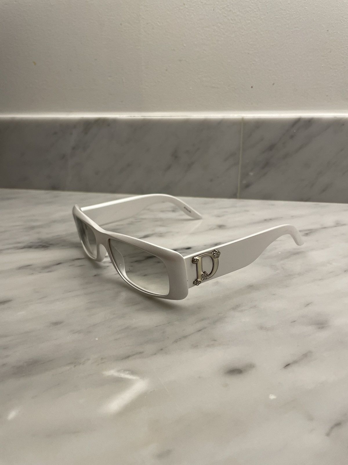 Dior Dior Couture 2 🔥 white sunglasses with logo Size ONE SIZE - 1 Thumbnail