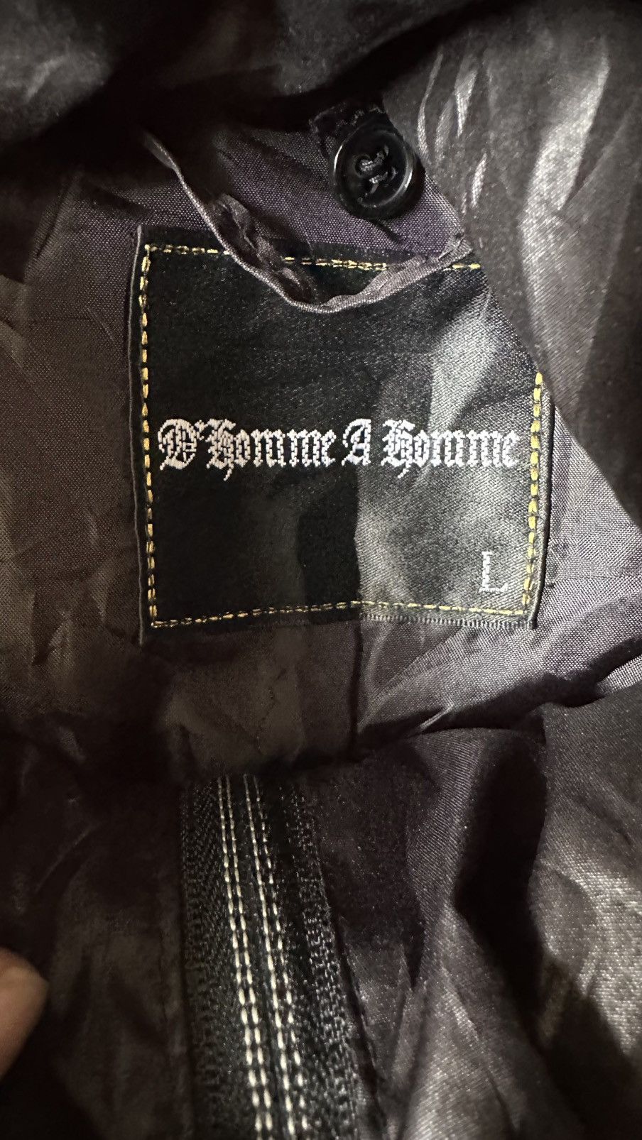 Japanese Brand D HOMME A HOMME LIGHT PUFFER JACKET Size US M / EU 48-50 / 2 - 8 Thumbnail